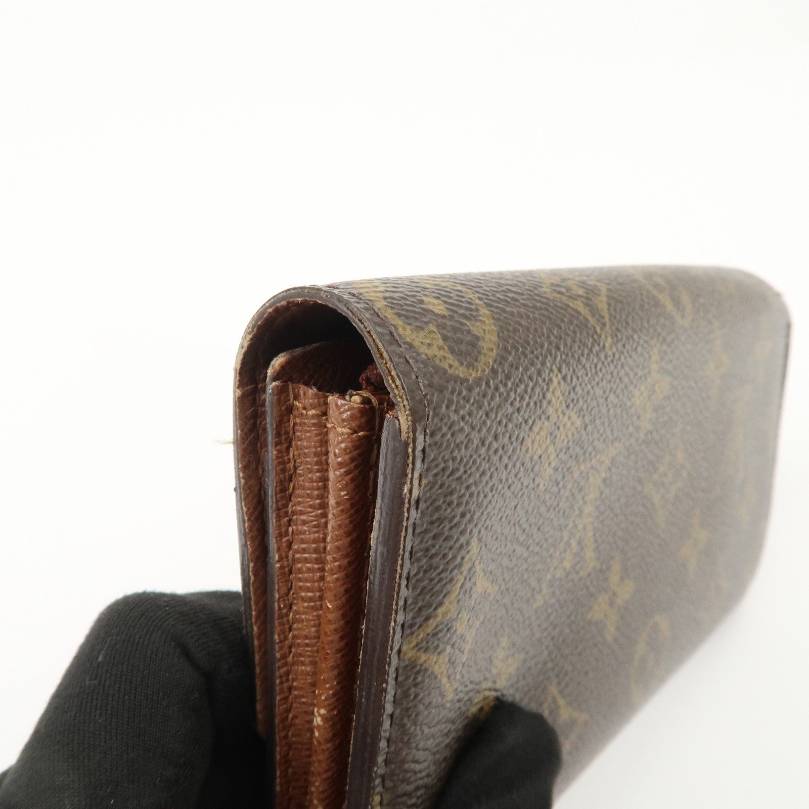 Louis Vuitton Monogram Portefeuille Sarah Long Wallet M61734