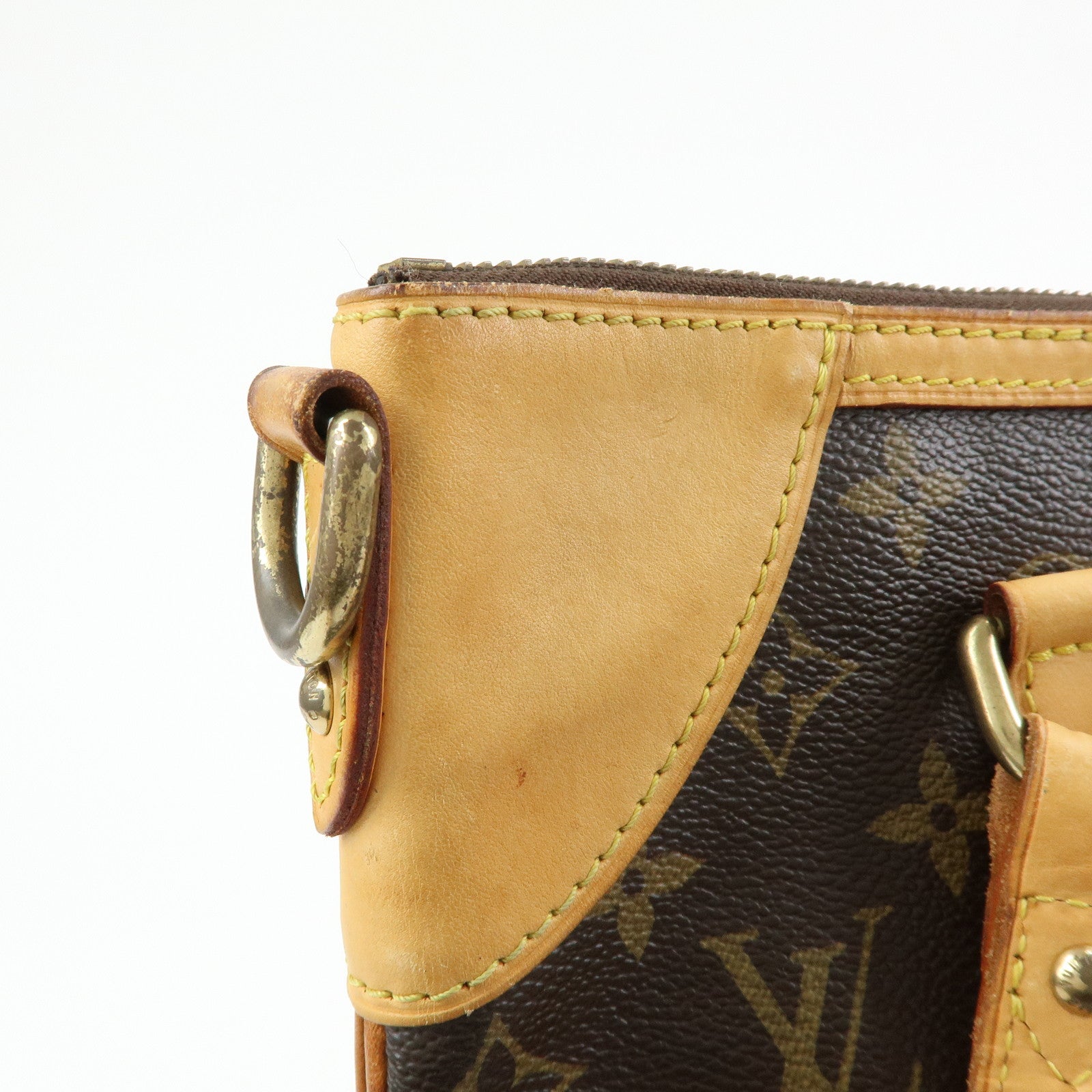 Louis Vuitton Monogram Canvas Odeon GM Tote Bag Brown M56388