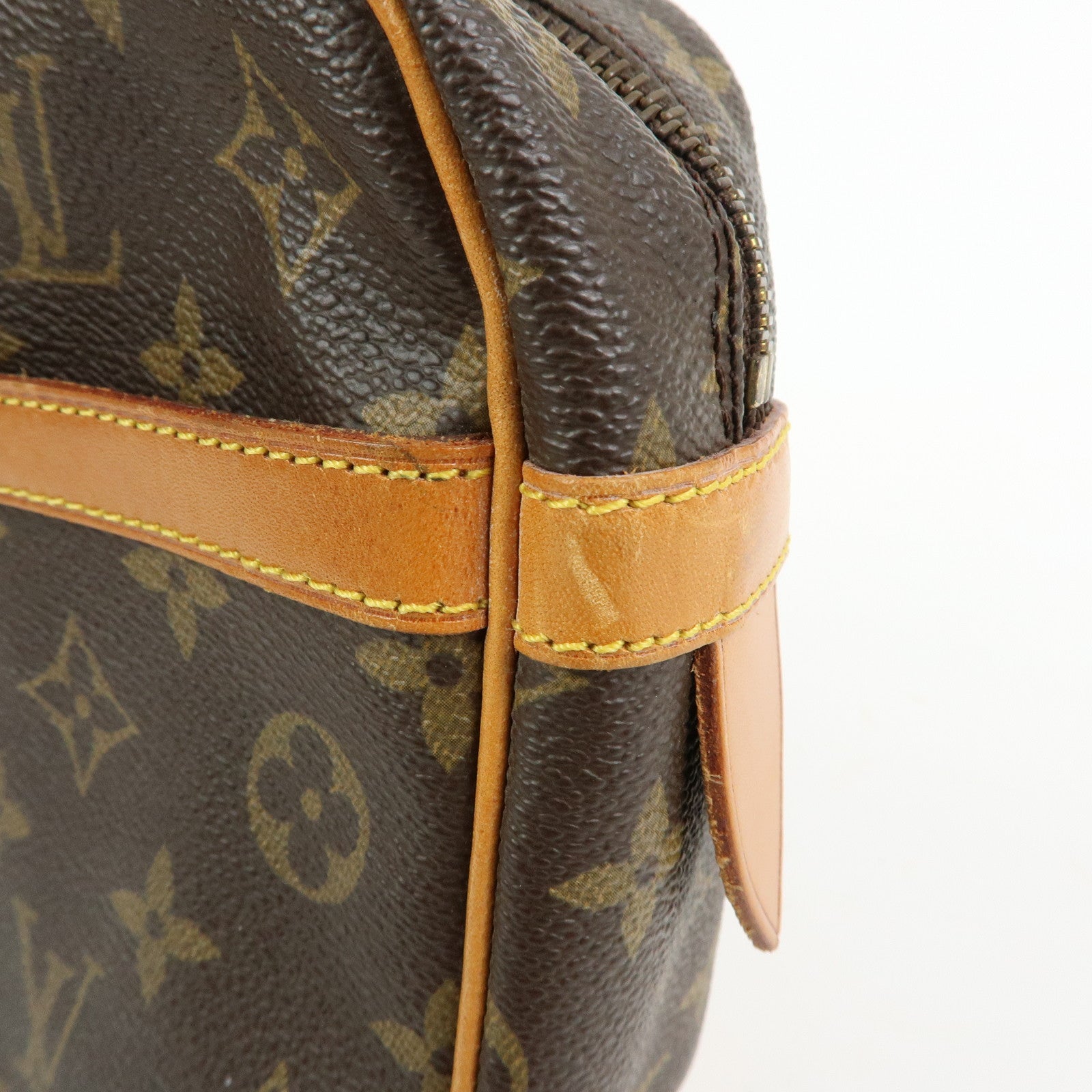 Louis Vuitton Monogram Compiegne 28 Pouch Clutch Bag Brown M51845
