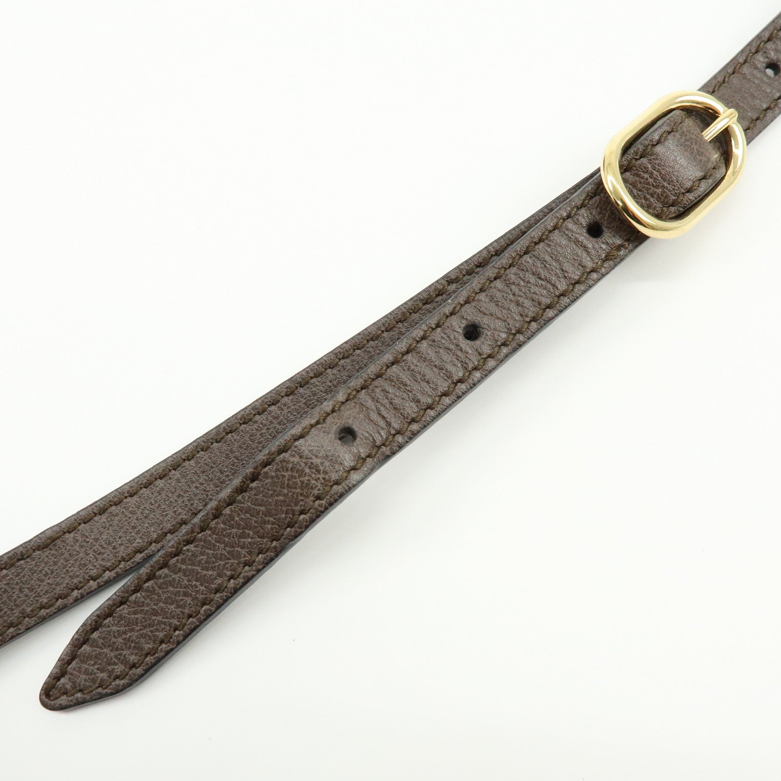 GUCCI Ophidia Sherry GG Supreme Leather 2Way Bucket Bag 550621