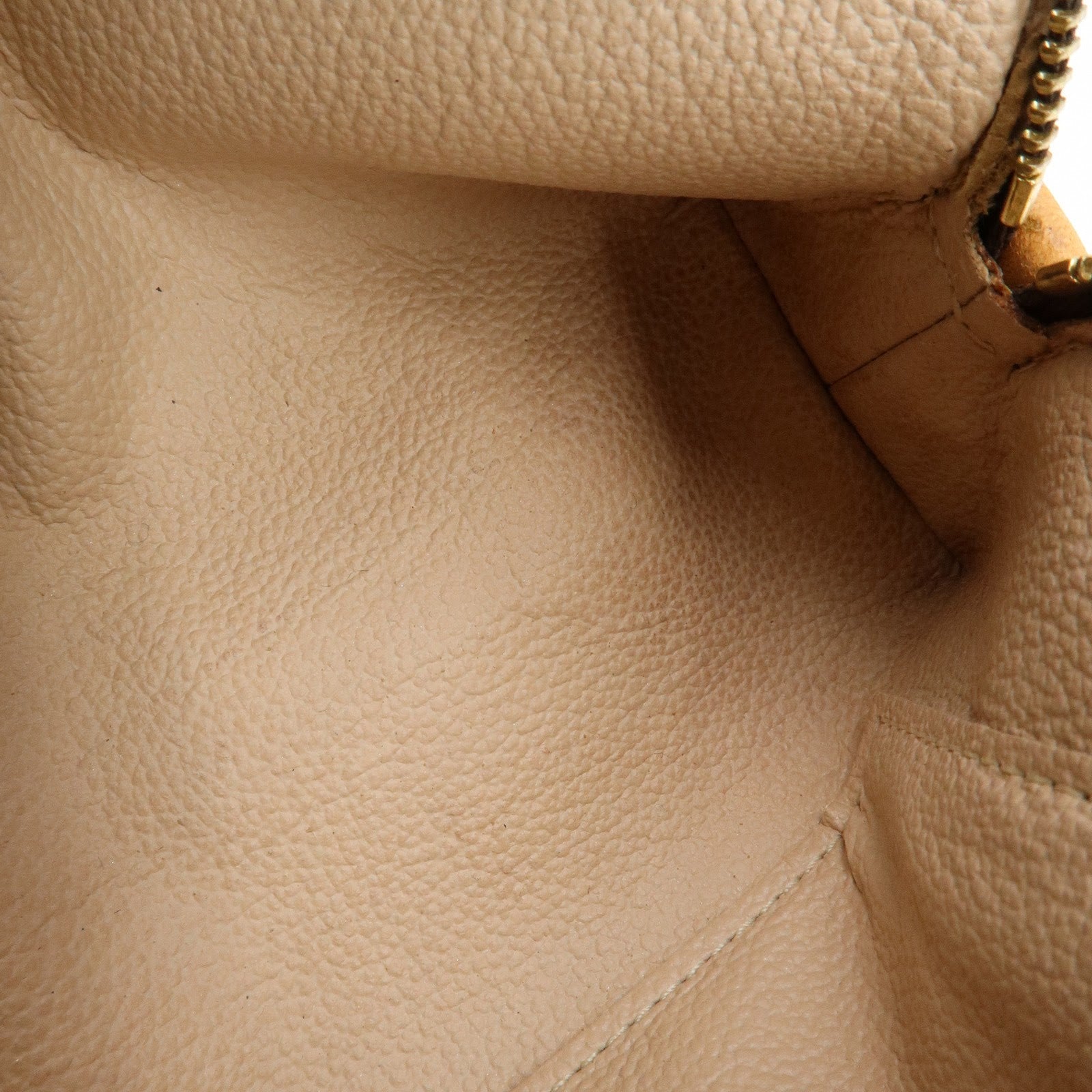 Louis Vuitton Monogram Pochette Cosmetic PM Pouch Brown M47515