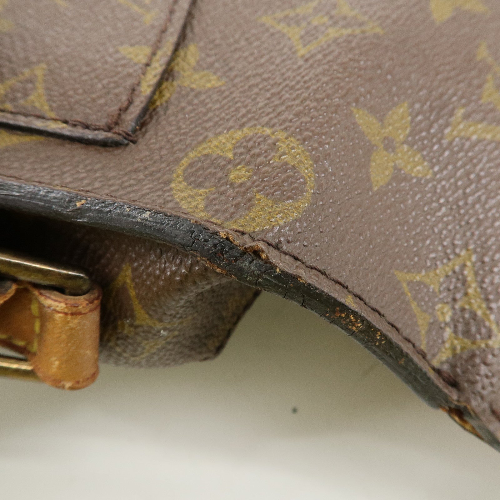 Louis Vuitton Monogram Mini Saint Cloud PM Shoulder Bag M51244 Used