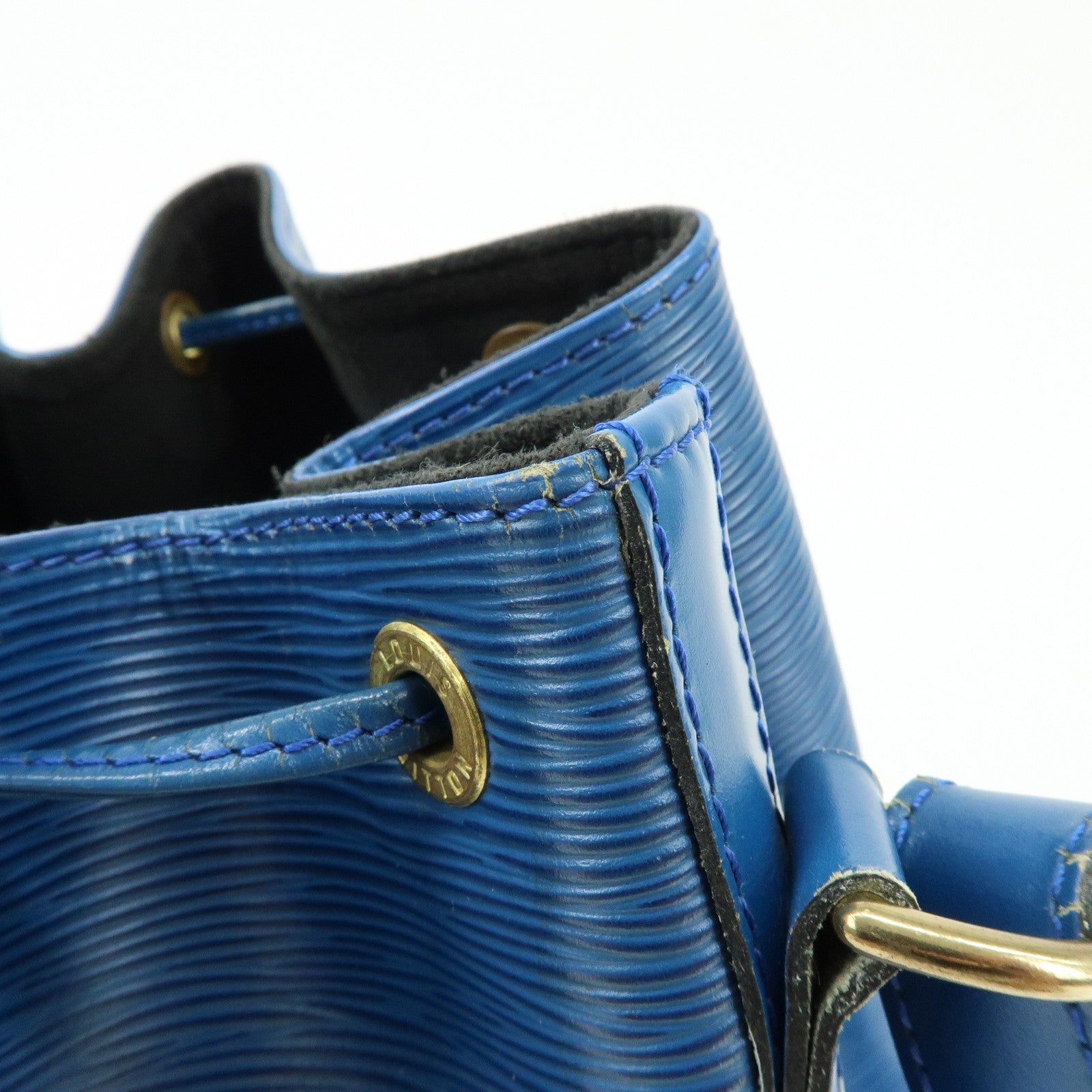 Louis Vuitton Epi Petit Noe Shoulder Bag Toledo Blue M44105