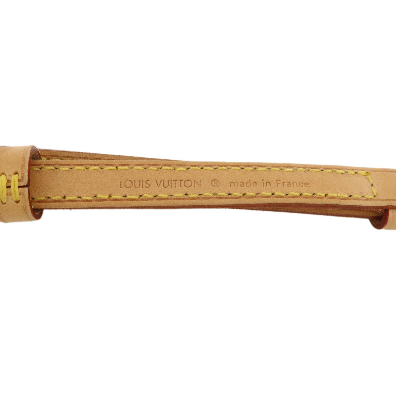 Louis Vuitton Nume Leather Adjustable Shoulder Strap 120cm J52314