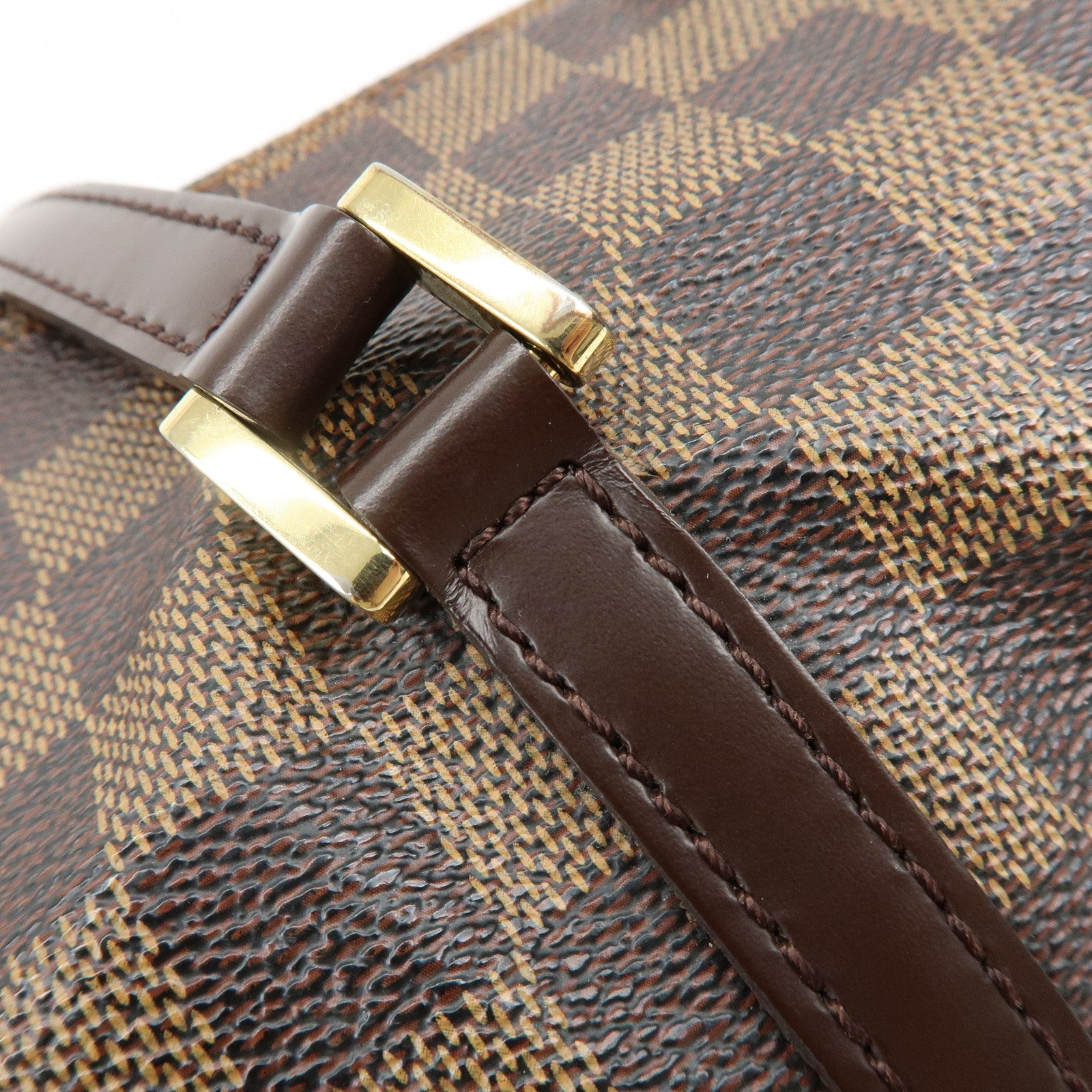 Louis Vuitton Damier Ebene Papillon 30 Hand Bag Brown N51303