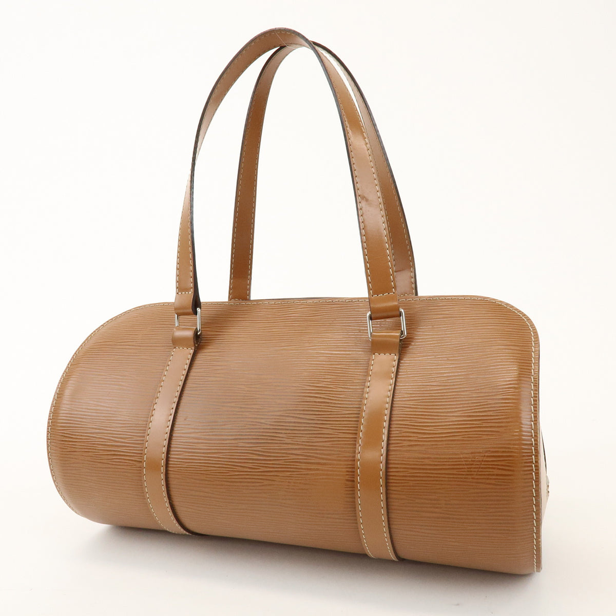 Louis Vuitton Epi Soufflot Leather Shoulder Hand Bag Canelle M52861