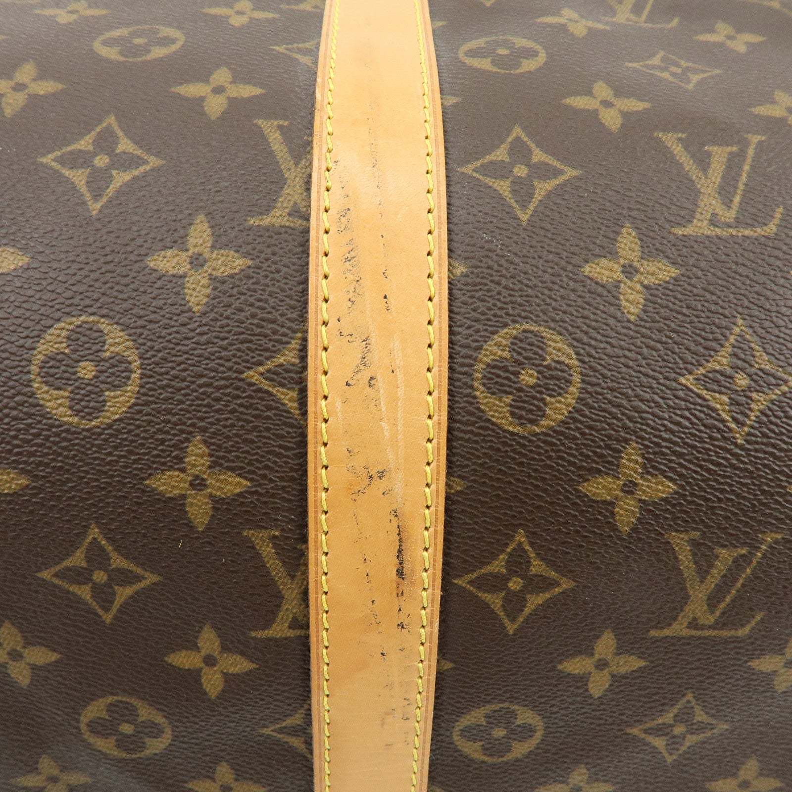 Louis Vuitton Monogram Keep All Bandouliere 55 Boston Bag M41414