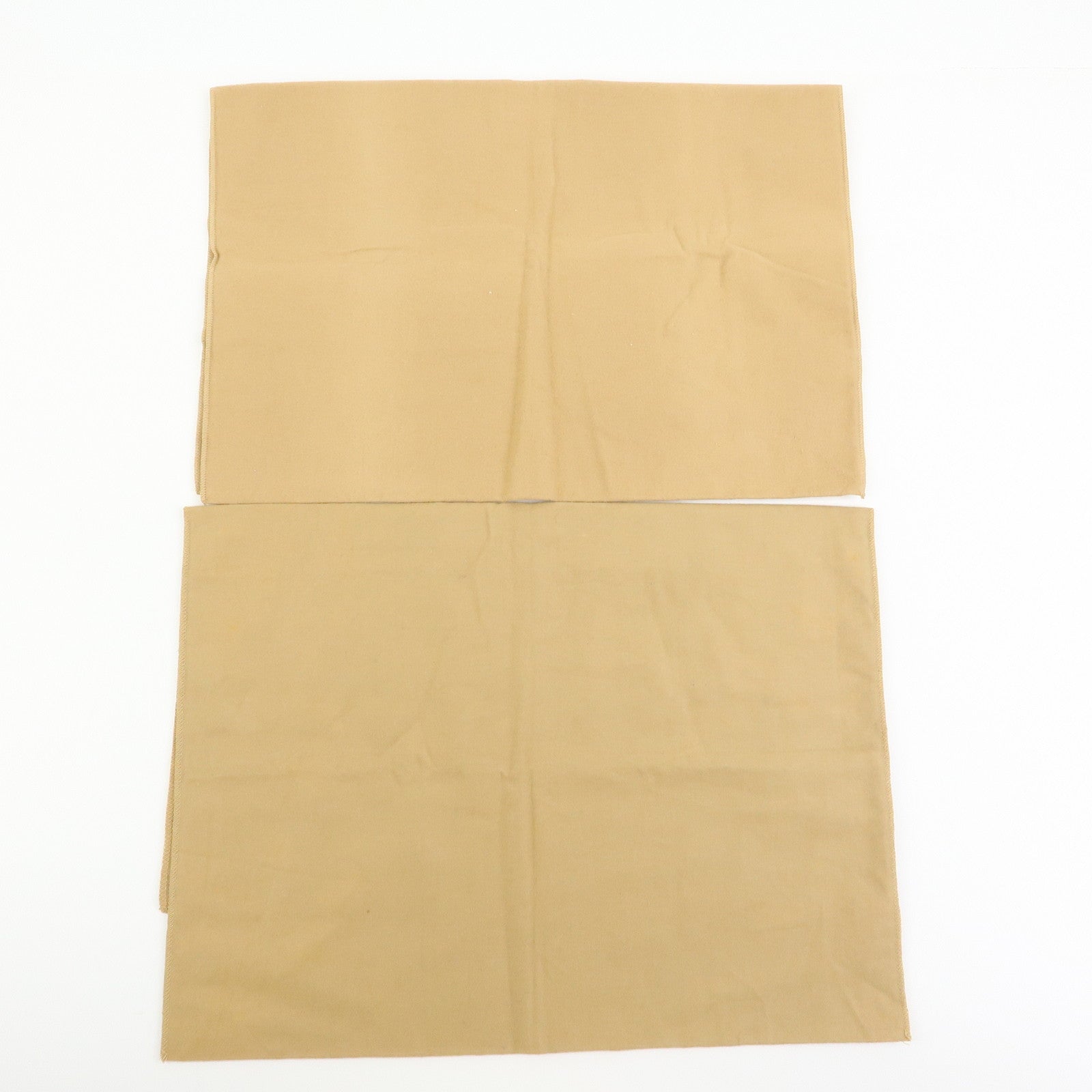 Louis Vuitton Set of 15 Dust Bag Storage Bag Flap Style Beige