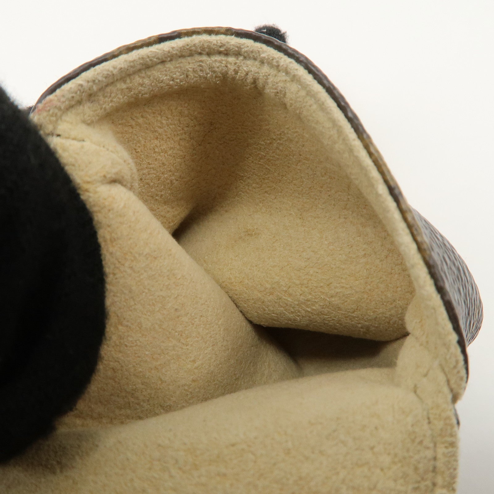 Louis Vuitton Monogram Etui Telefonne MM Brown M66546 Used