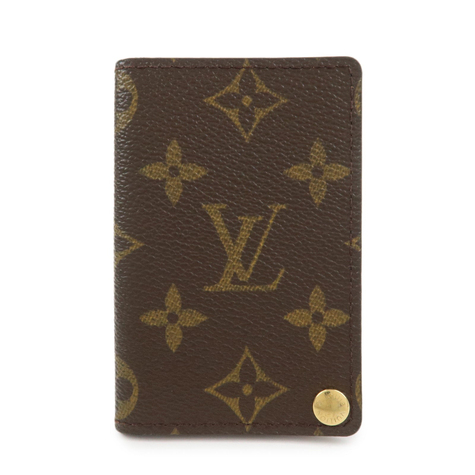 Louis Vuitton Monogram Porte Cartes Credit Pression CardCase M60937