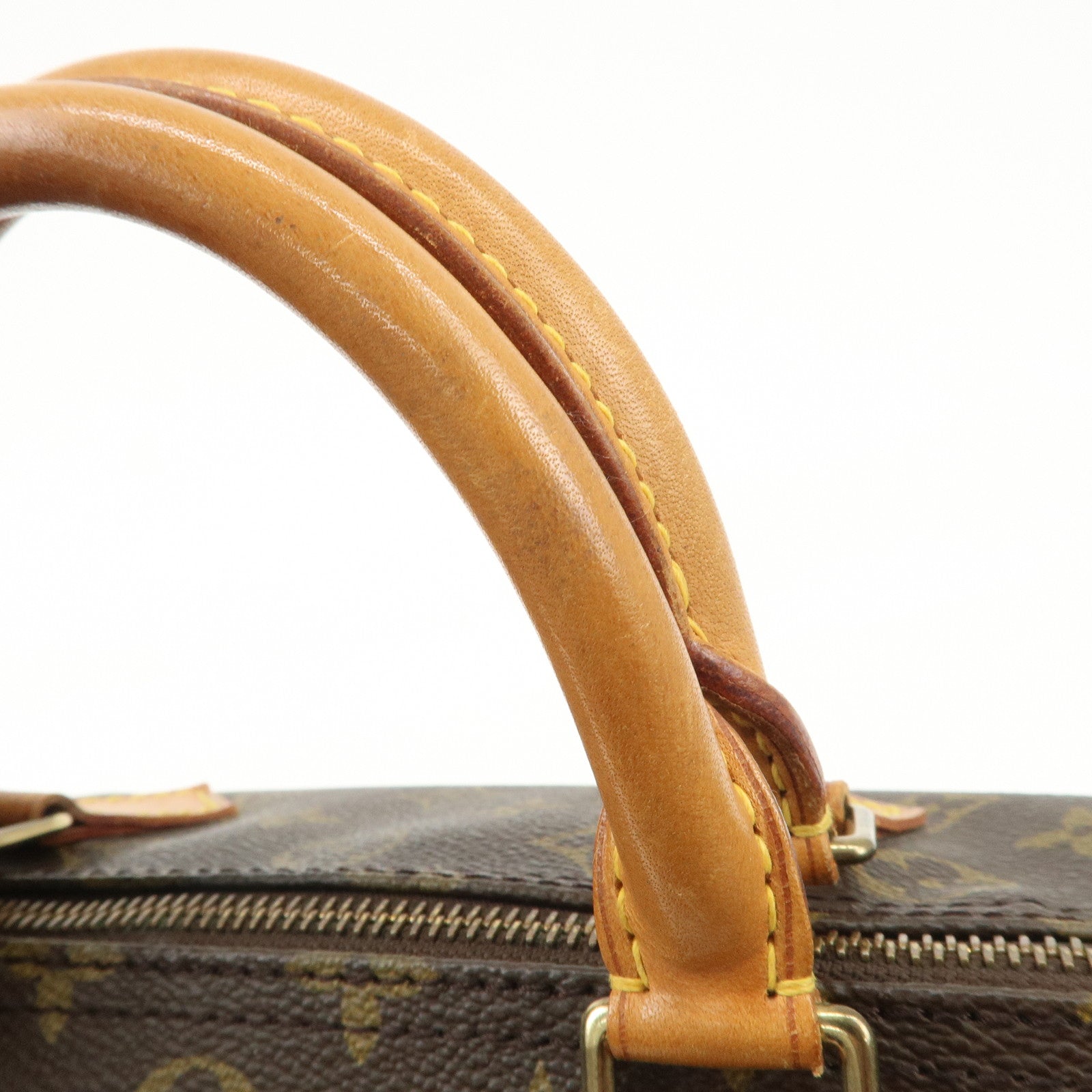 Louis Vuitton Monogram Speedy 30 Hand Bag Boston Bag Brown M41526 Used