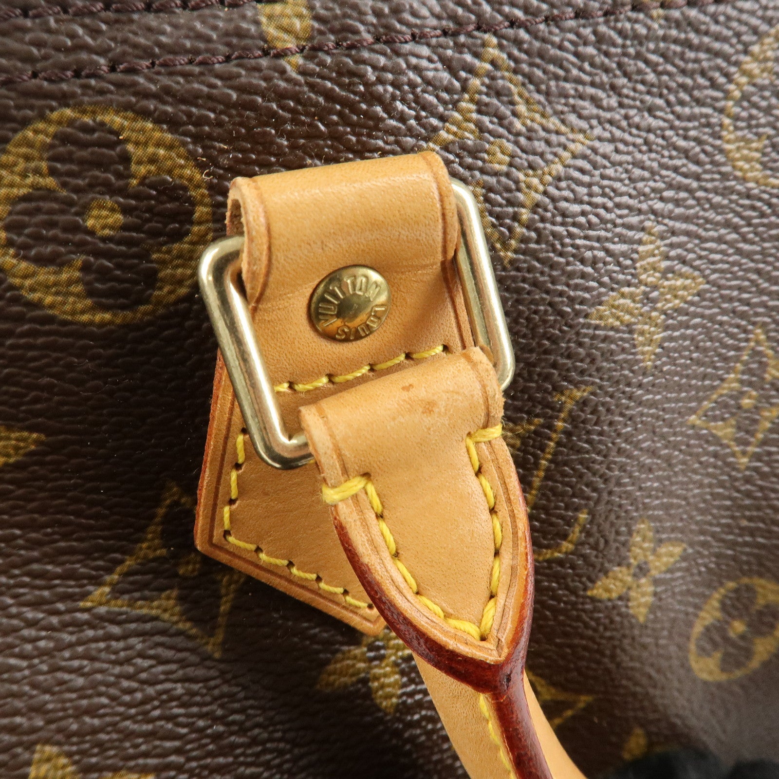 Louis Vuitton Monogram Speedy 30 Hand Bag Boston Bag M41526 Used