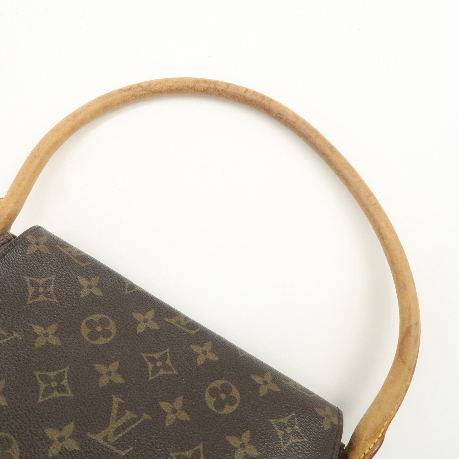 Louis Vuitton Monogram Mini Looping Shoulder Bag Brown M51147