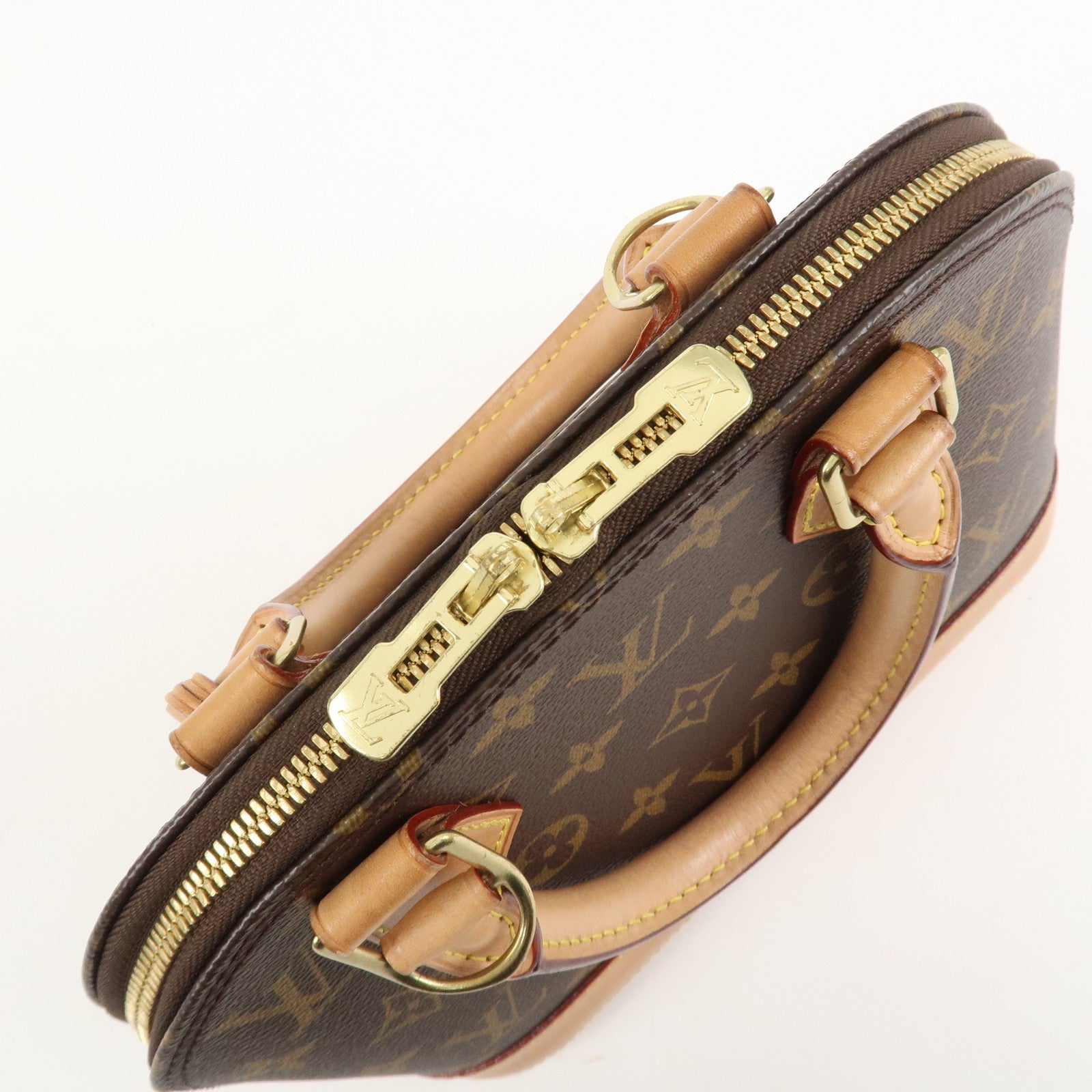 Louis Vuitton Monogram Alma BB 2Way Bag Hand Bag M53152