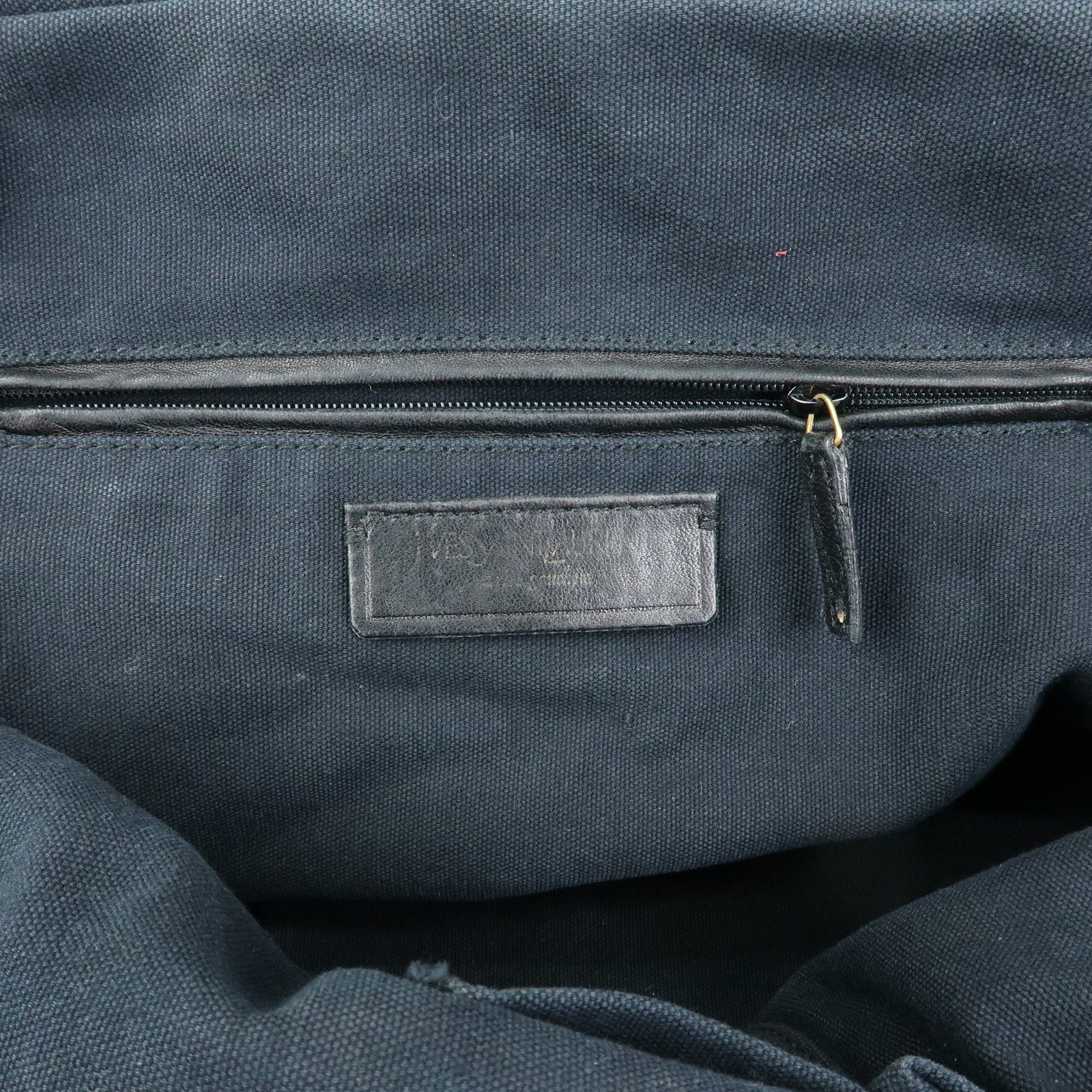 SAINT LAURENT PARIS Y Line Patent Leather 2Way Bag Black 197153