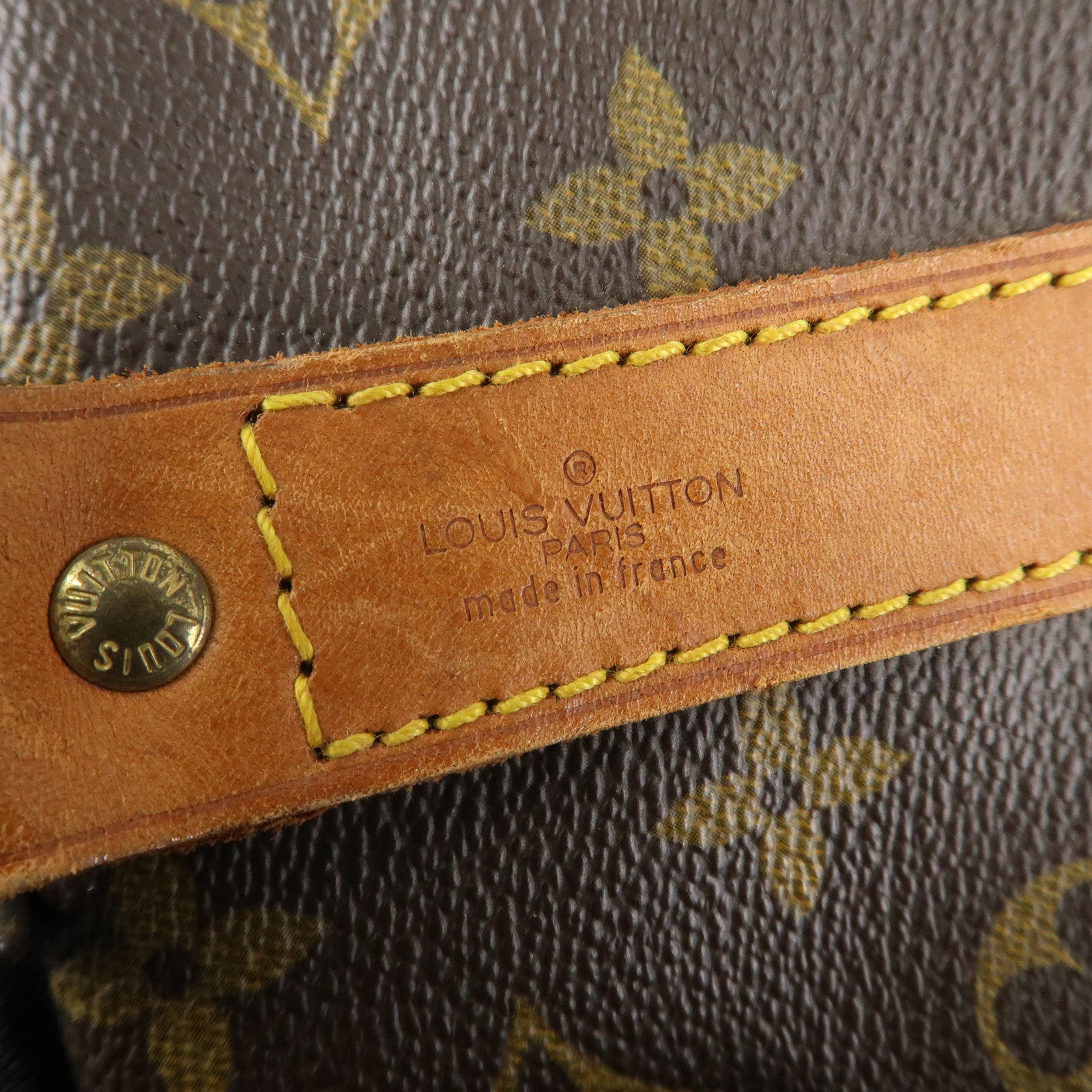 Louis Vuitton Monogram Keep All Bandouliere 60 Boston Bag M41412 Used