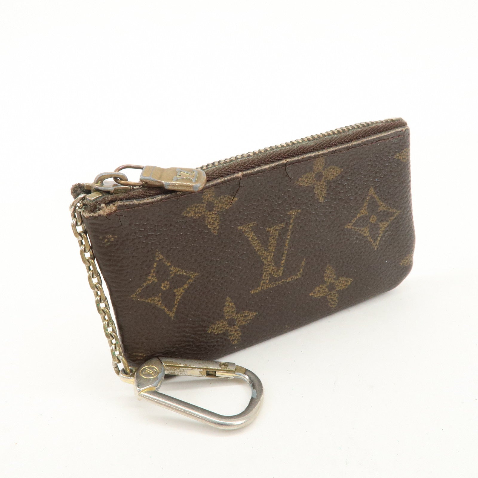 Louis Vuitton Monogram Set of 3 Coin Case M62650 M61970 Used