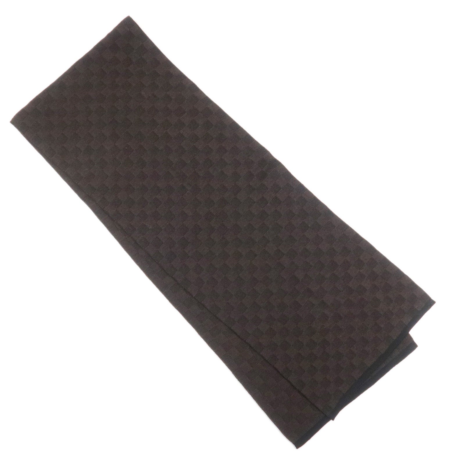 Louis Vuitton Damier Wool 100% Echarpe Petit Scarf Brown M70029