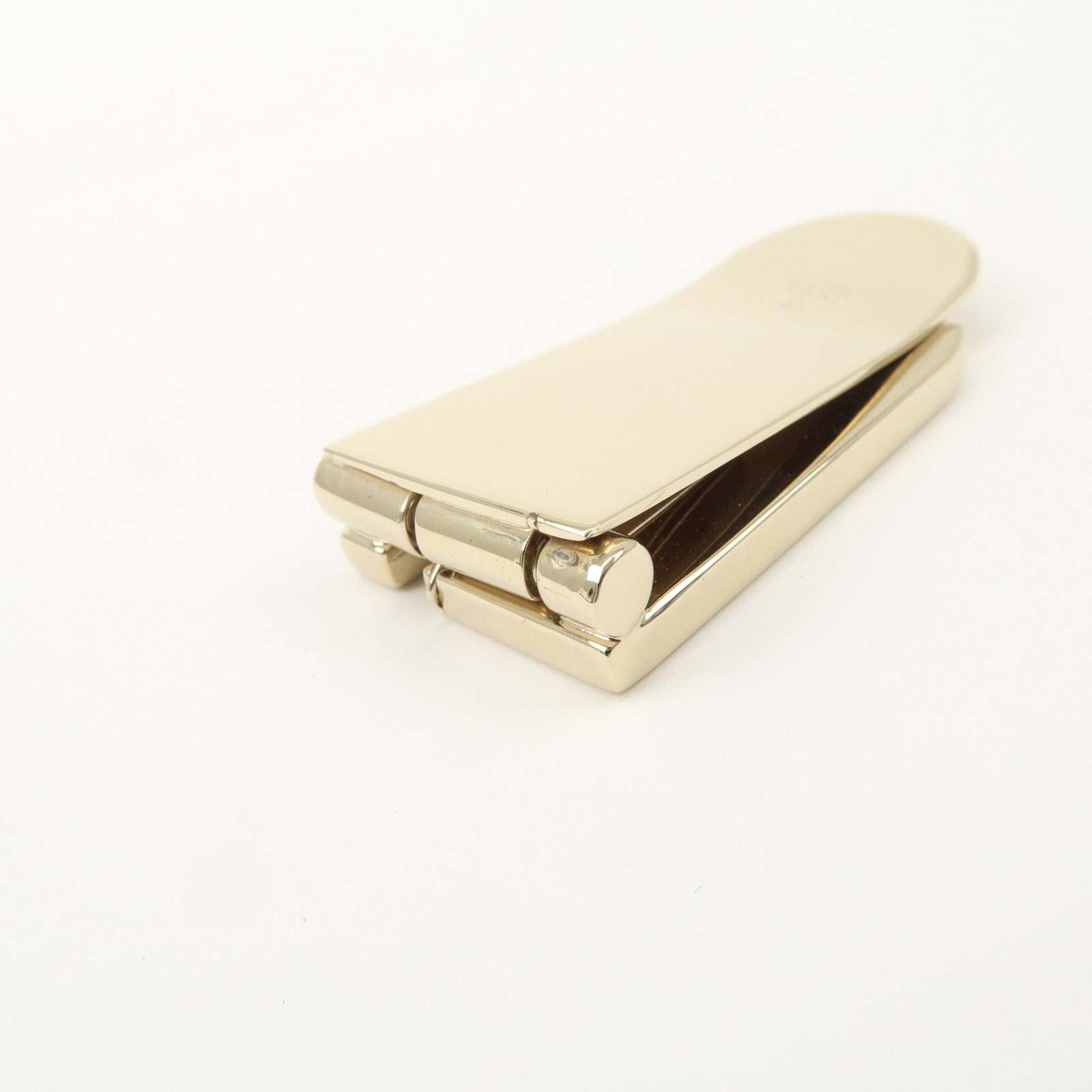 GUCCI Metal Stick Pin Tie Clip Scarf Clip Gold Used