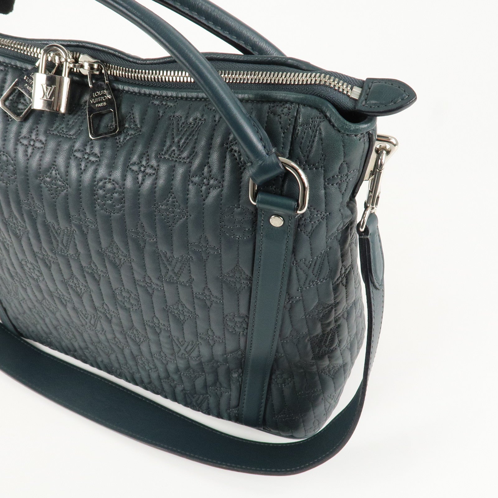 Louis Vuitton Monogram Antia Ixia MM Hand Bag Shoulder Bag Used