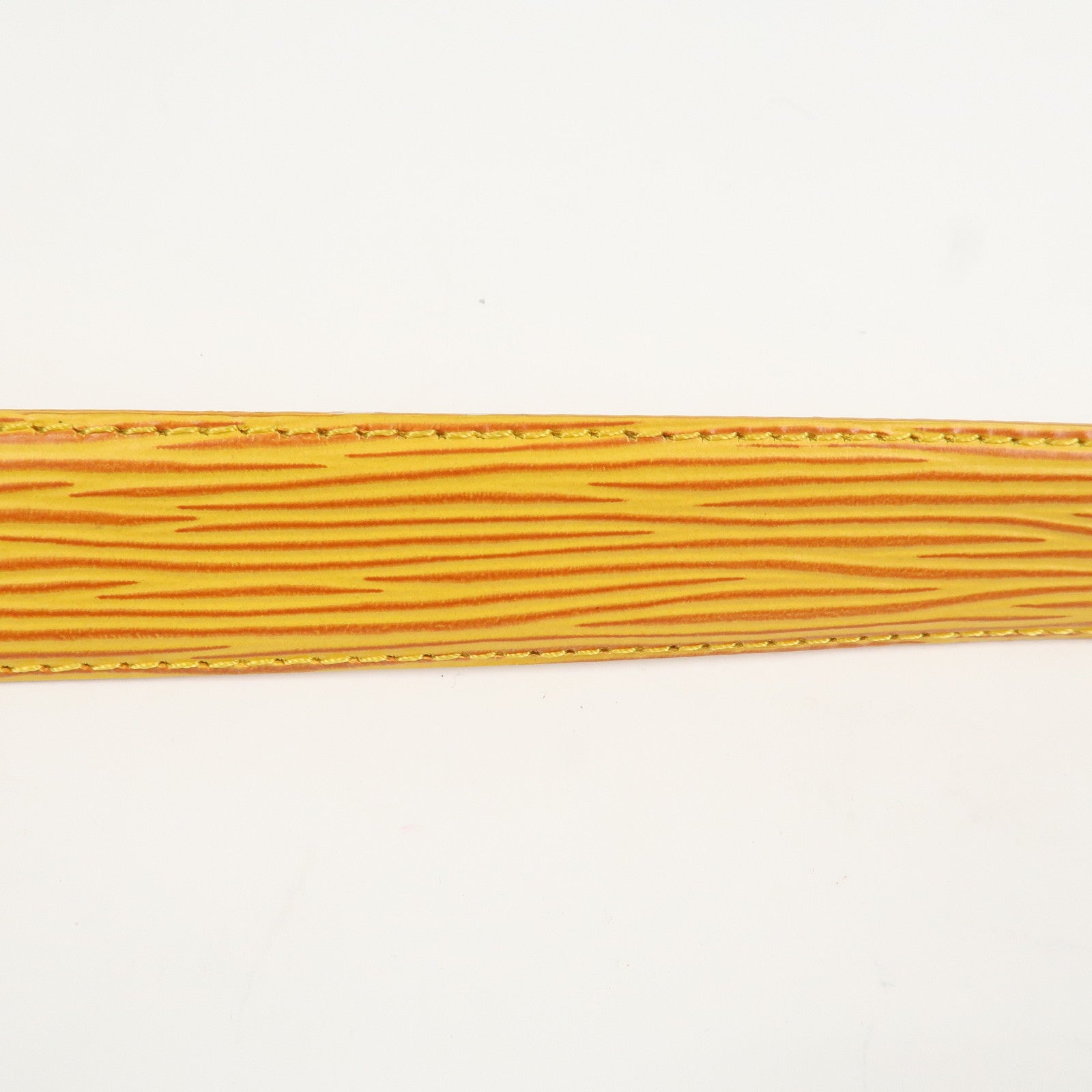 Louis Vuitton Epi Leather Ceinture Belt Tassili Yellow R10051