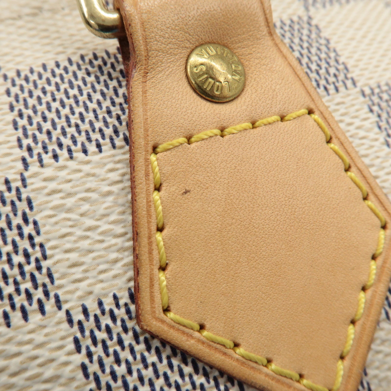 Louis Vuitton Damier Azur Speedy 25 Boston Bag Hand Bag N41534 Used