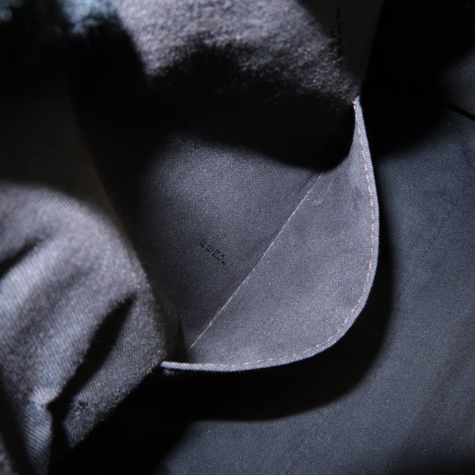 FENDI Zucchino Canvas Leather Boston Bag Brown Beige 8BL068 Used