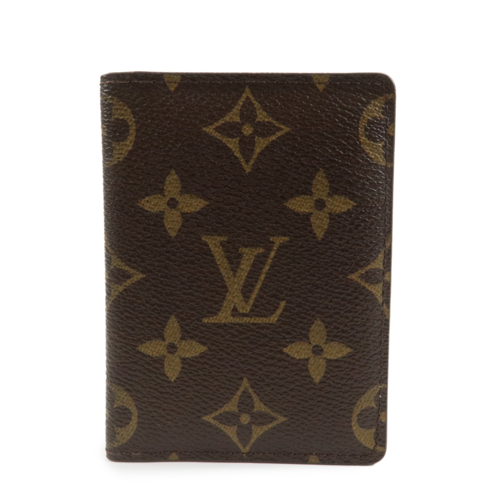 Louis Vuitton Monogram Porto Cult Vertical Card Case Brown M66541