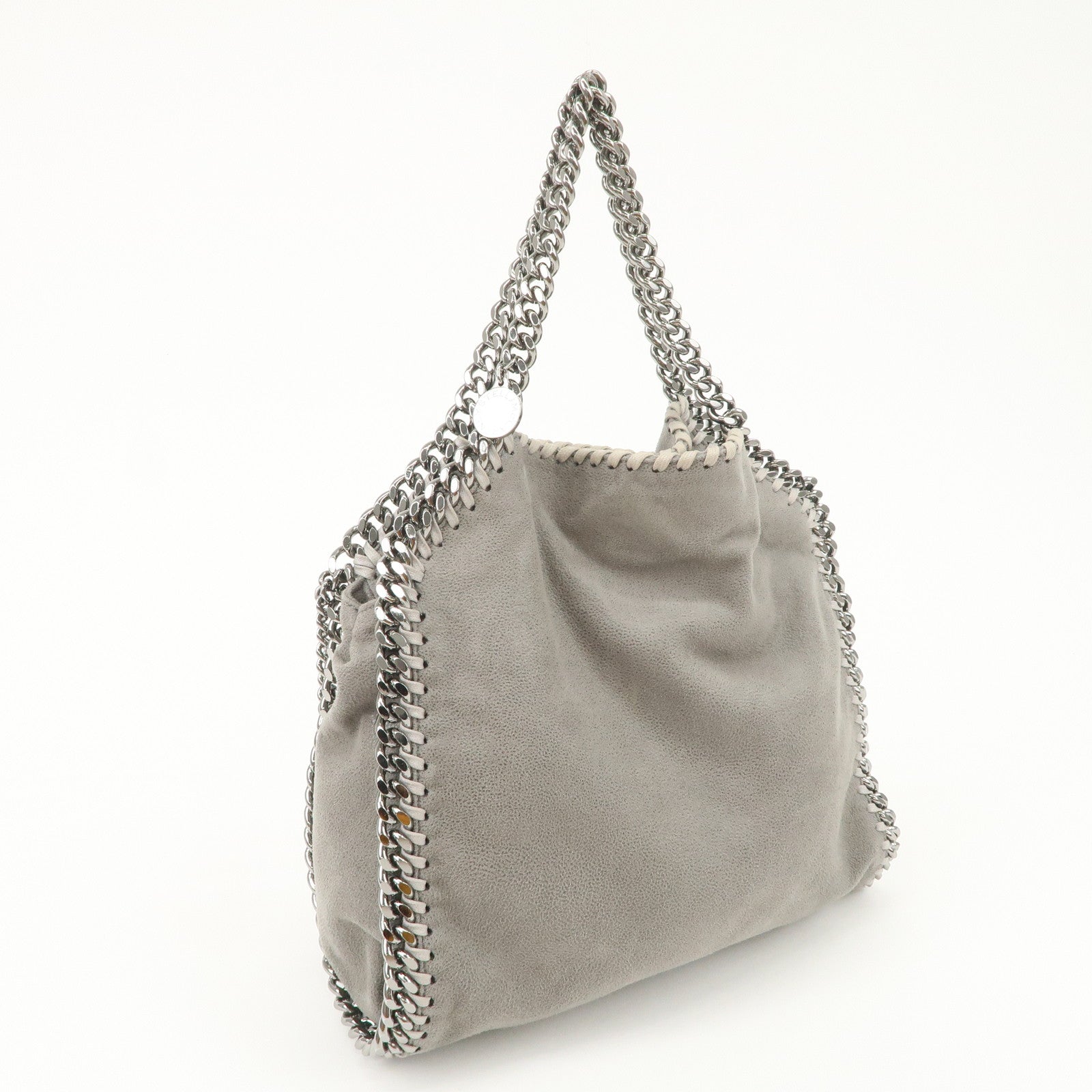 STELLA MCCARTNEY Polyester Falabella 2Way Bag Gray 371223