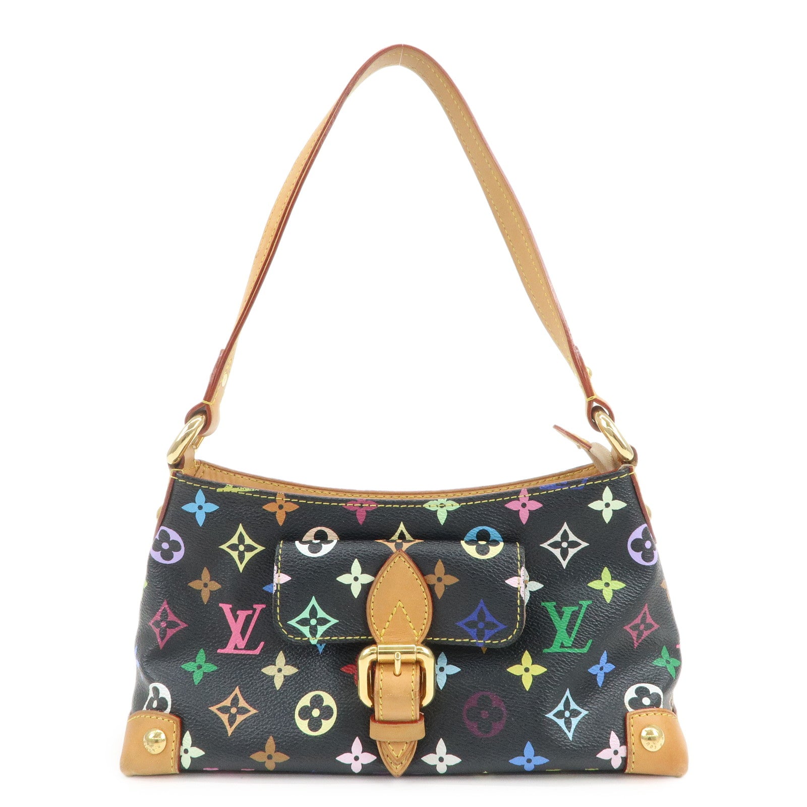 Louis Vuitton Monogram Multicolor Eliza Shoulder Bag Noir M40099