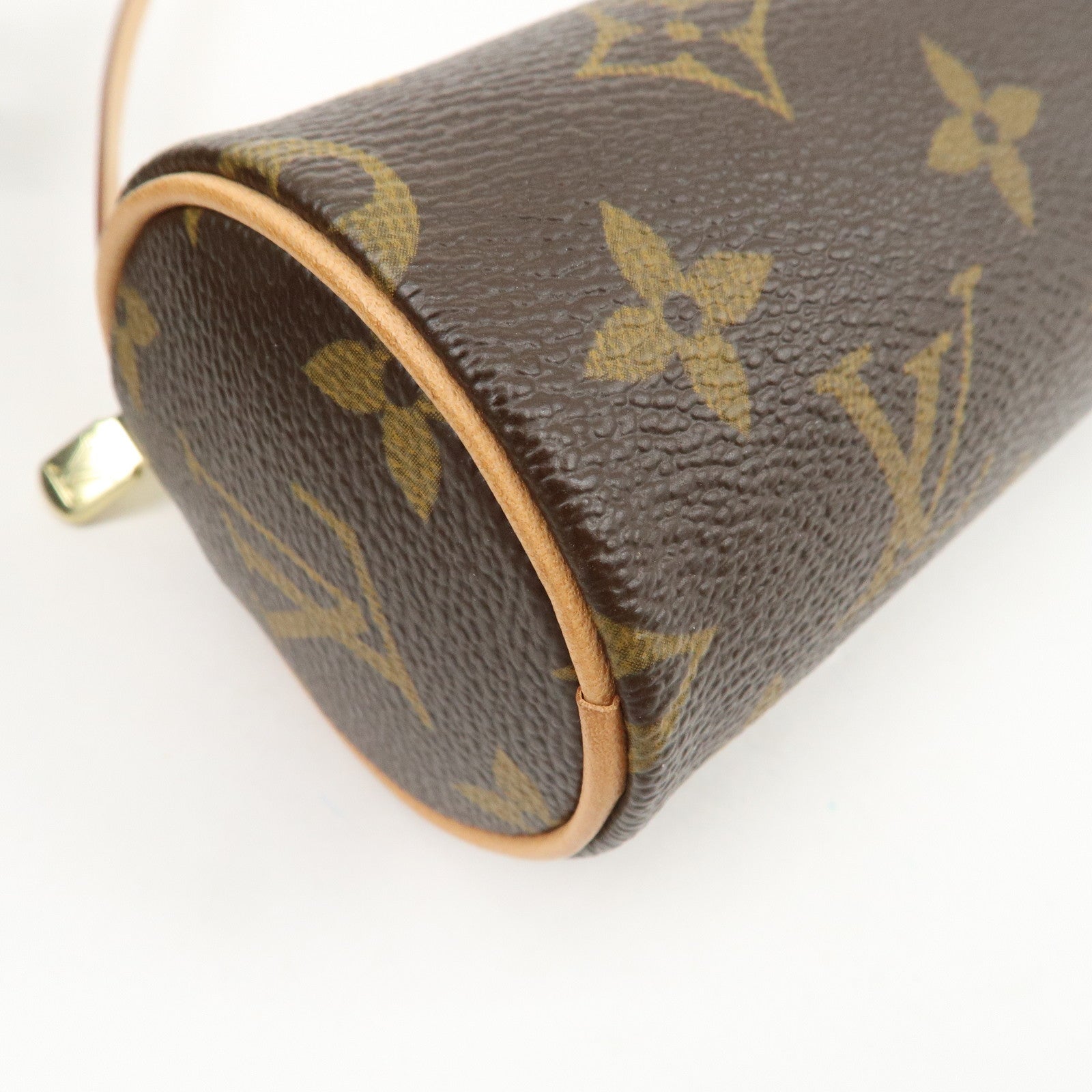 Louis Vuitton Mini Pouch for Papillon Bag New Style Brown