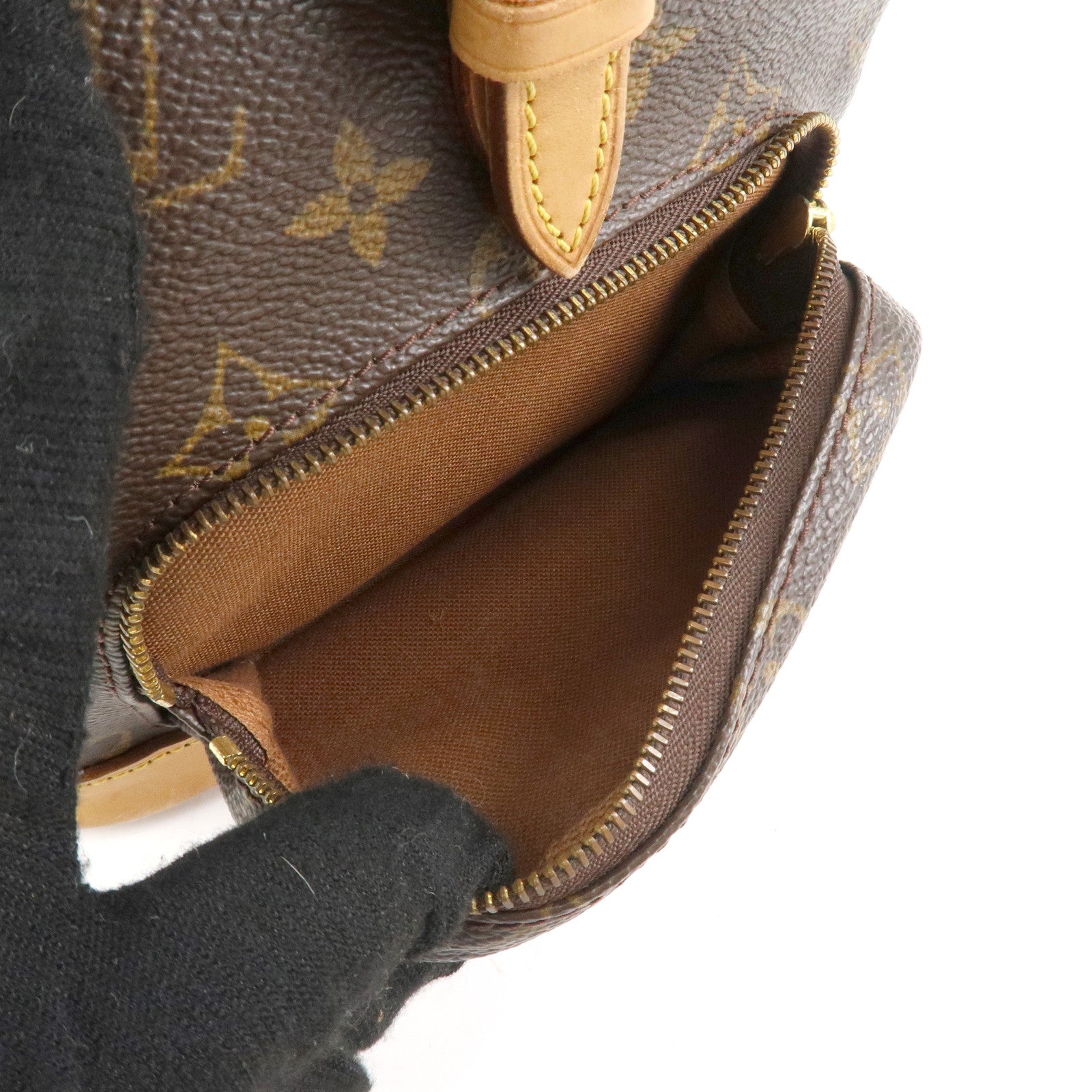 Louis Vuitton Monogram Mini Montsouris Back Pack Brown M51137 Used