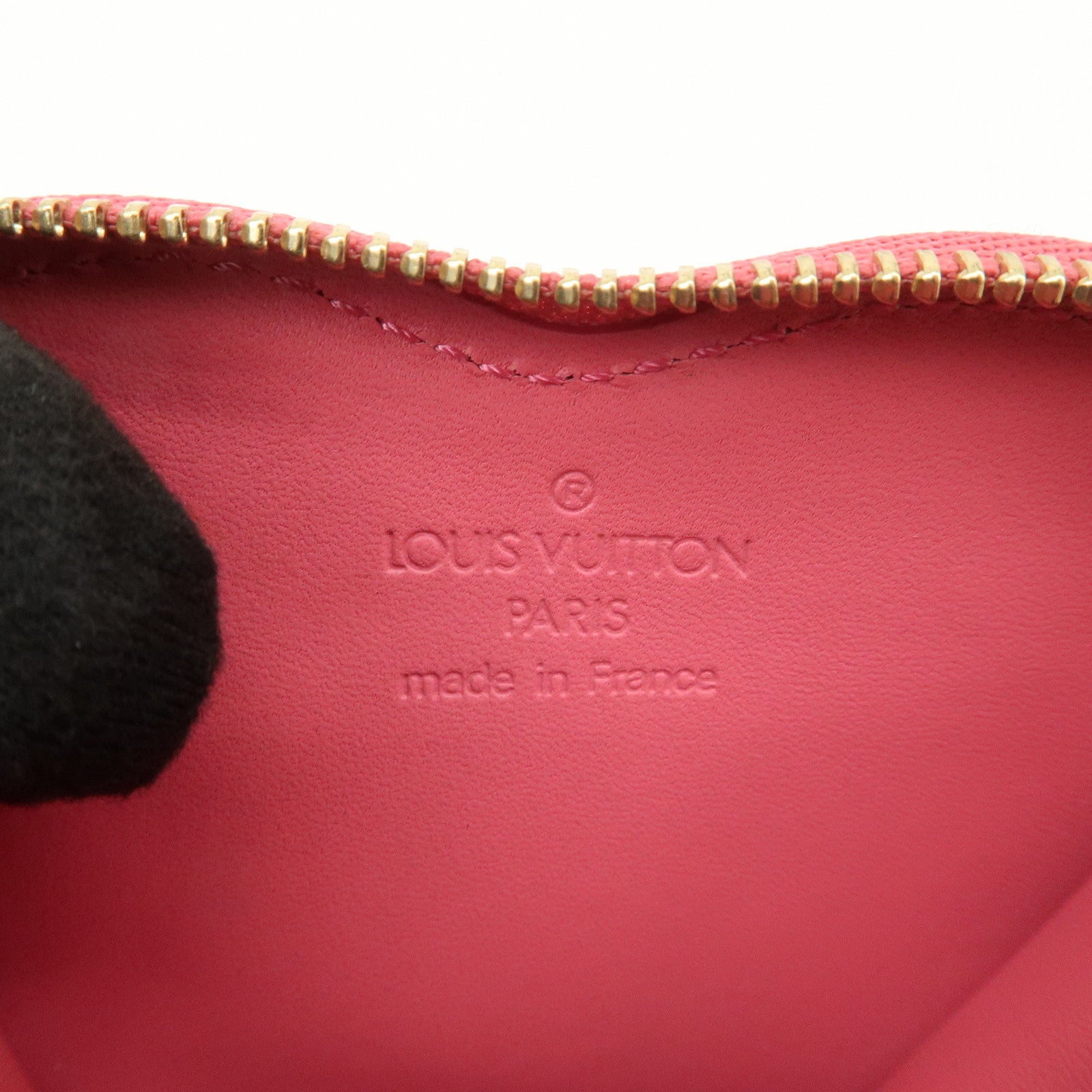 Louis Vuitton Monogram Vernis Porte Monnaie Coeur Coin Case M93562