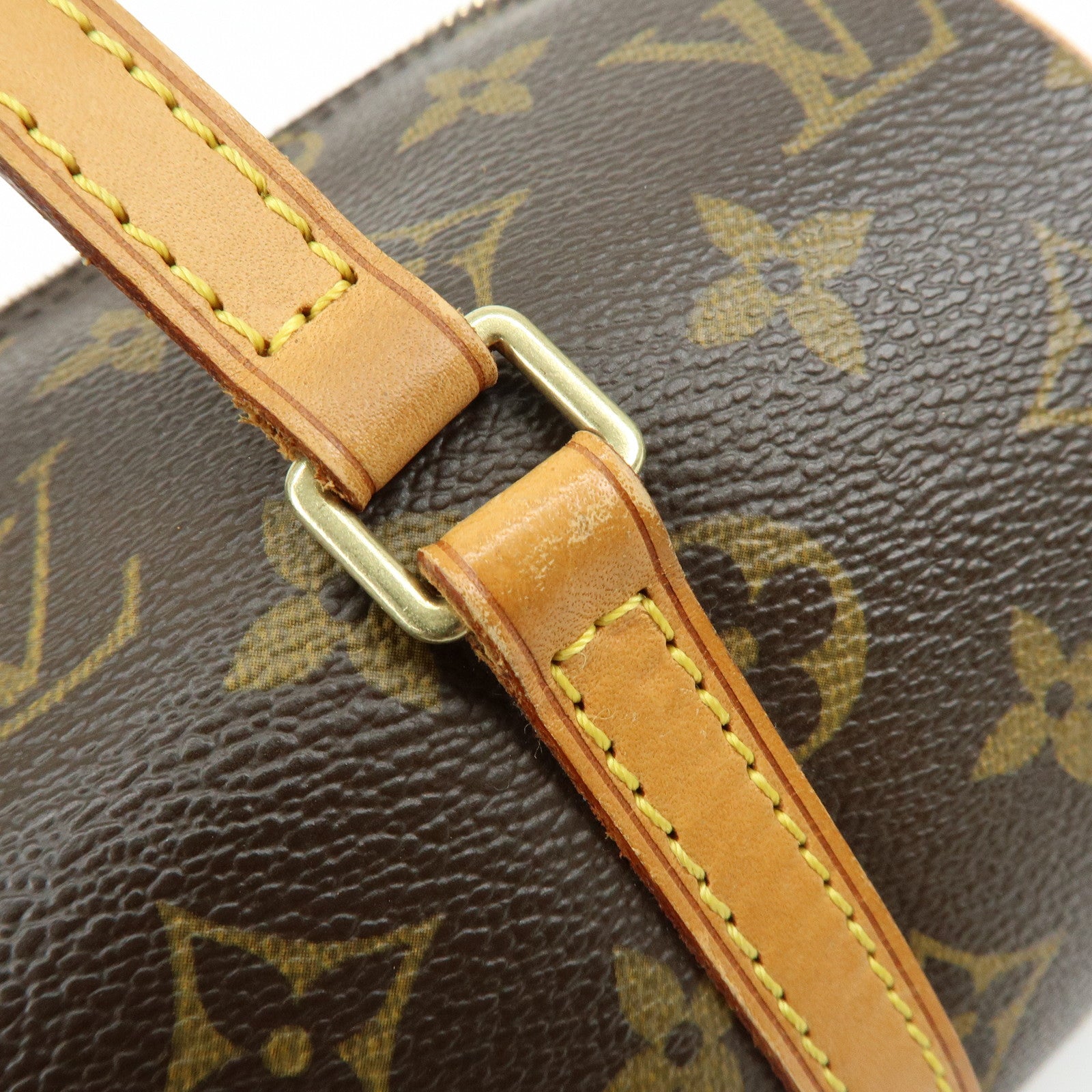 Louis Vuitton Monogram Papillon 26 Canvas Hand Bag Brown M51386