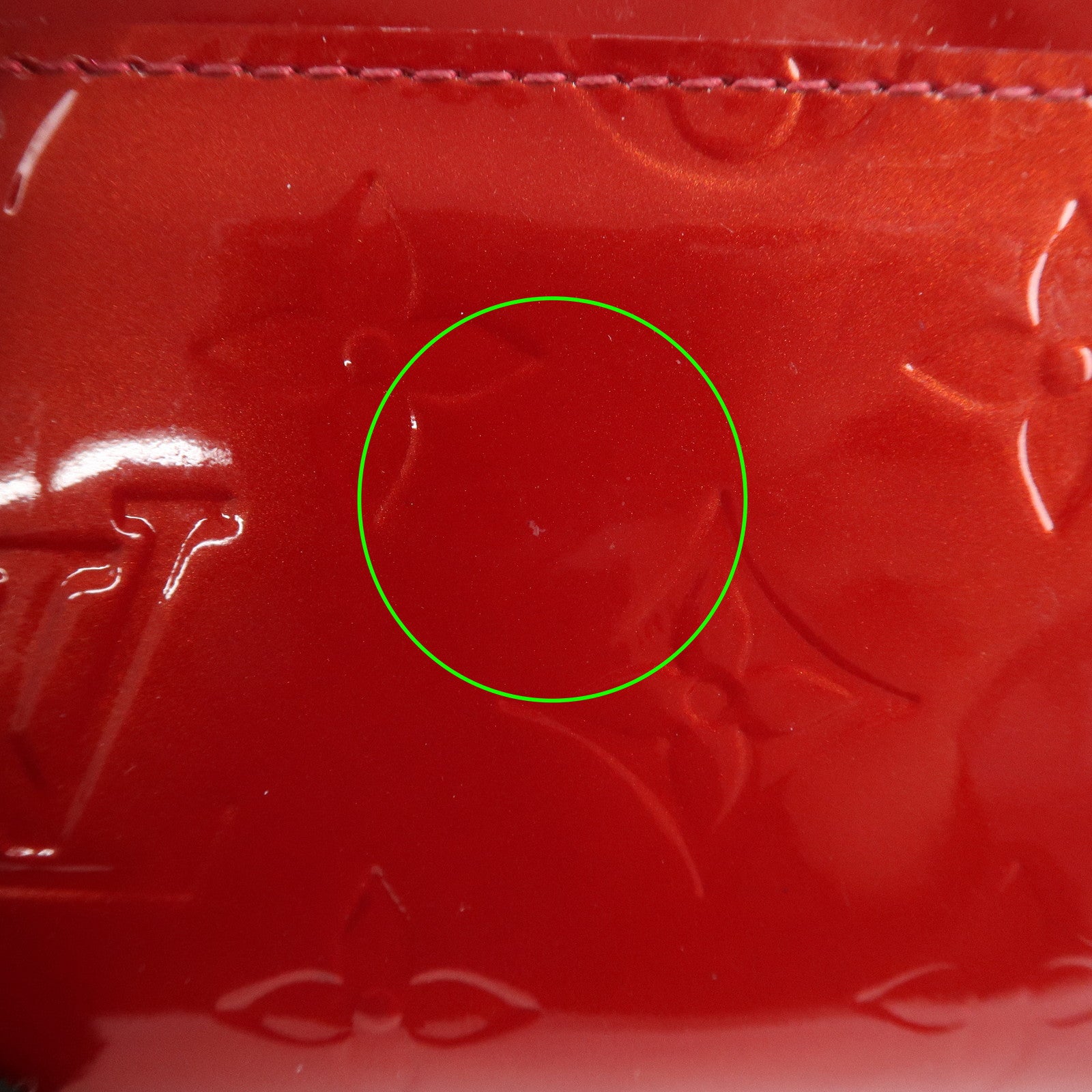 Louis Vuitton Monogram Vernis Pochette Cles NM Coin Case M93559 Used