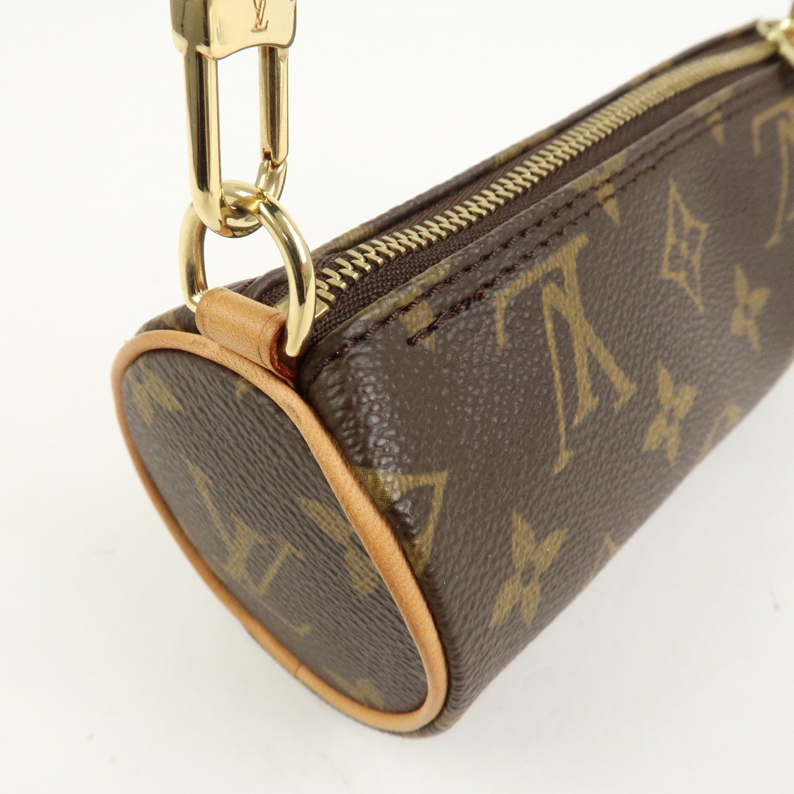 Louis Vuitton Monogram Mini Pouch for Papillon Bag Brown New Style