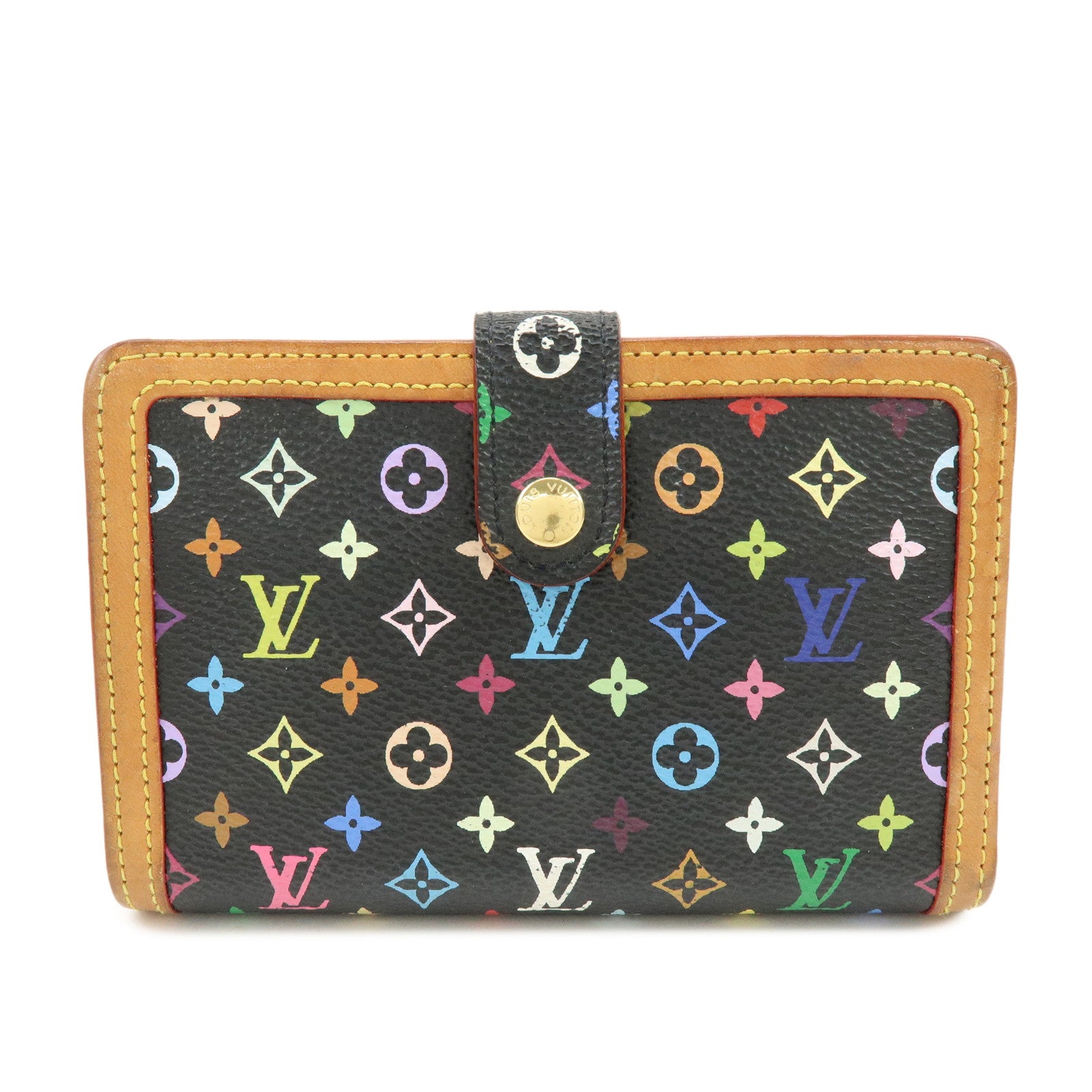Louis Vuitton Monogram Multicolor Portefeuille Viennois Noir M92988