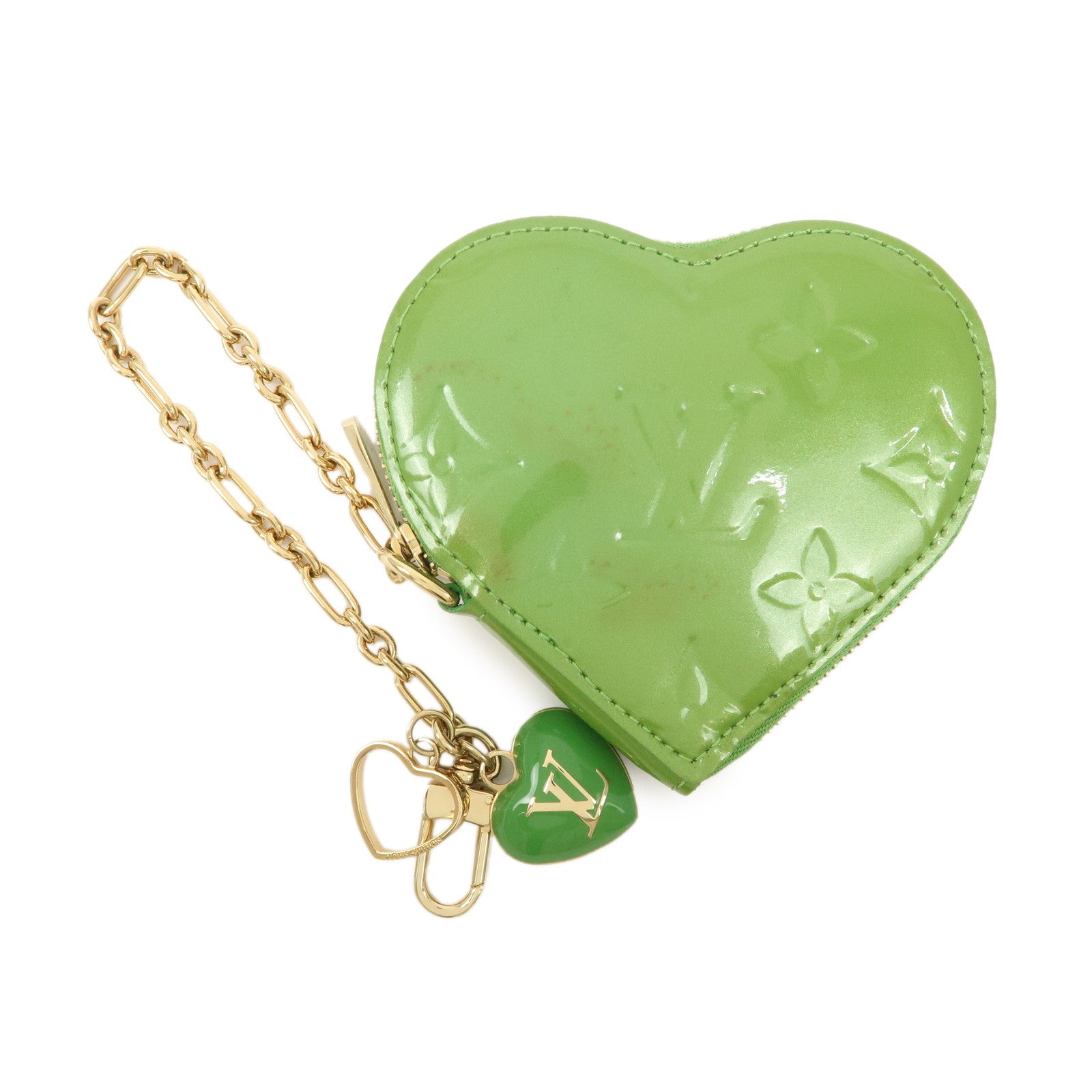 Louis Vuitton Monogram Vernis Porte Monnaie Coeur Vertonic M93659