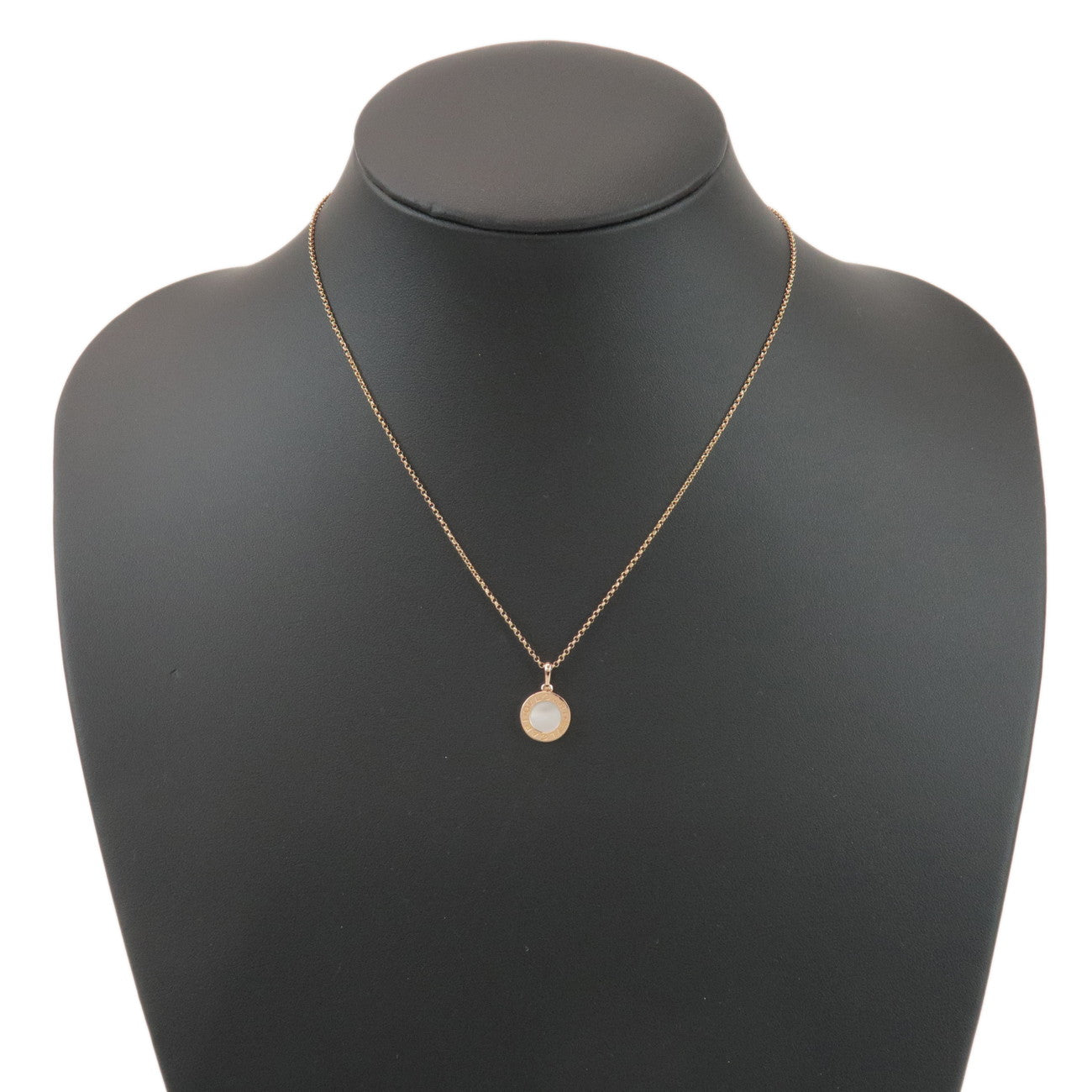 BVLGARI BVLGARI Shell Necklace K18 750PG Rose Gold