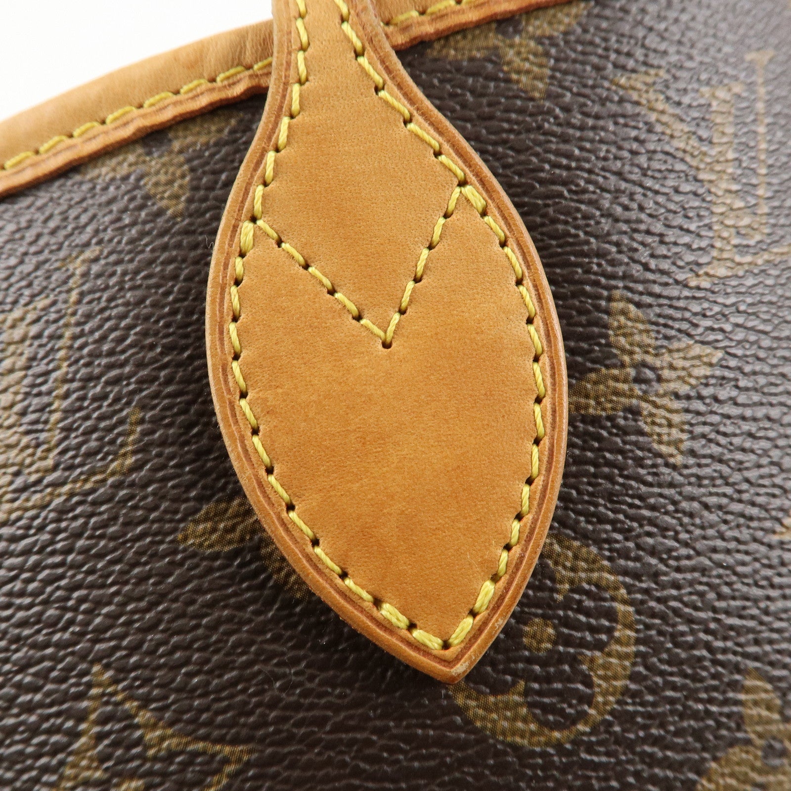 Louis Vuitton Monogram Neverfull MM Tote Bag Brown M40156 Used