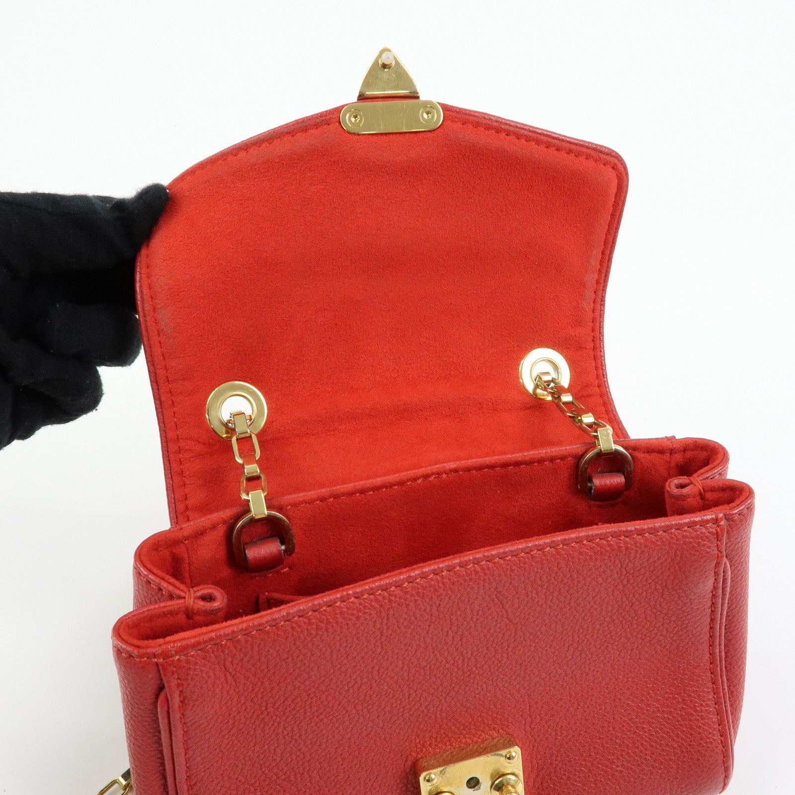 Louis Vuitton Monogram Empreinte Saint Germain BB Cerise M94553