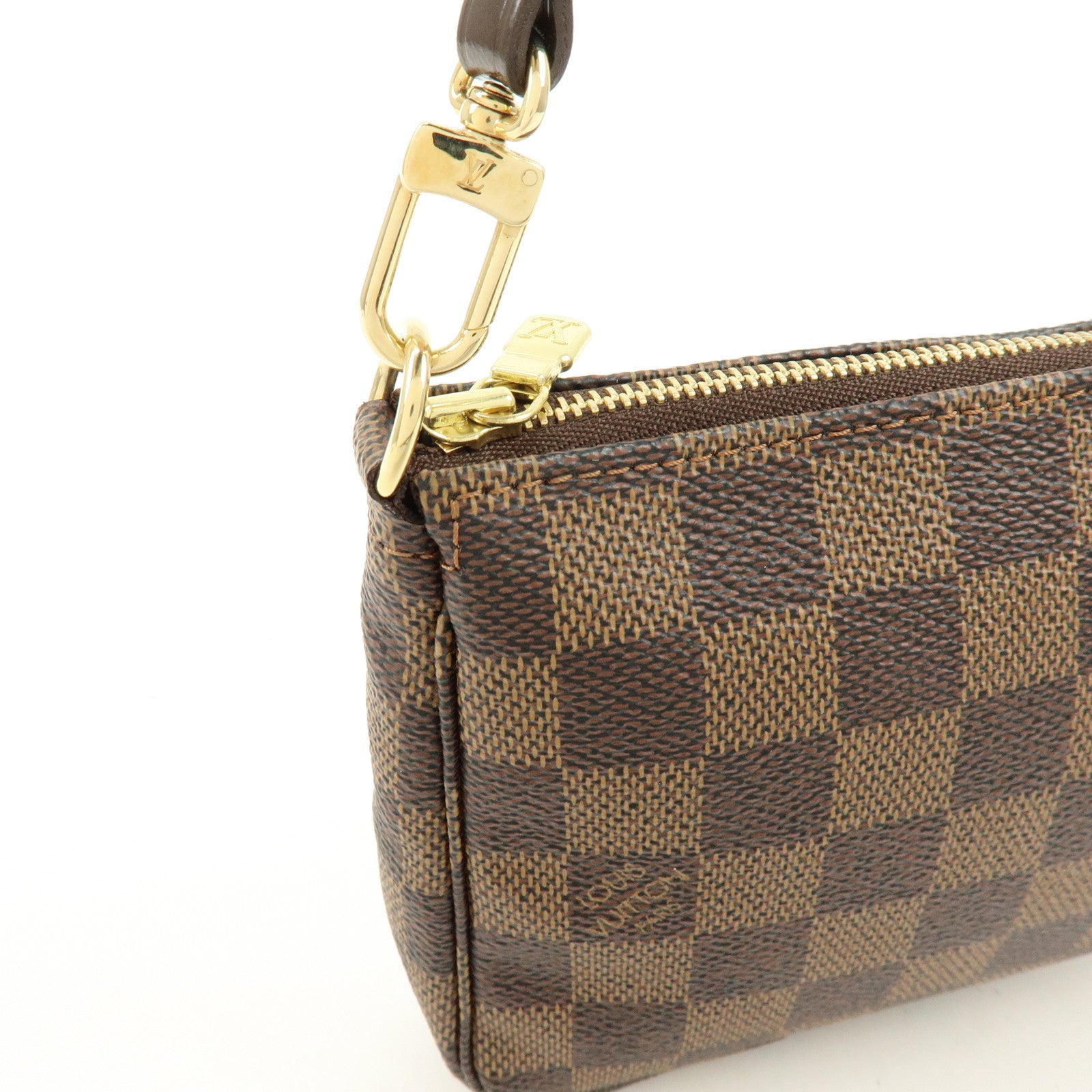 Louis Vuitton Damier Ebene Pochette Accessoires Hand Bag N51985