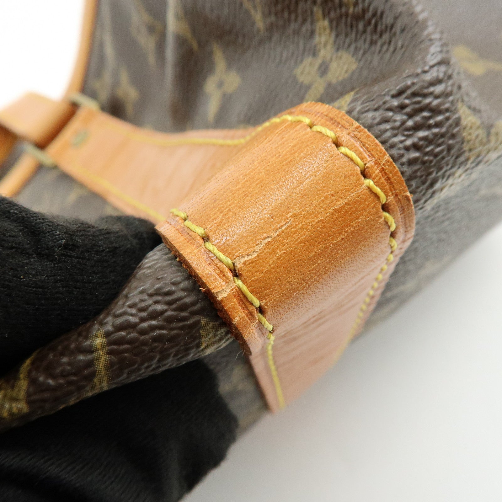 Louis Vuitton Monogram Sac Souple 45 Boston Bag Brown M41624