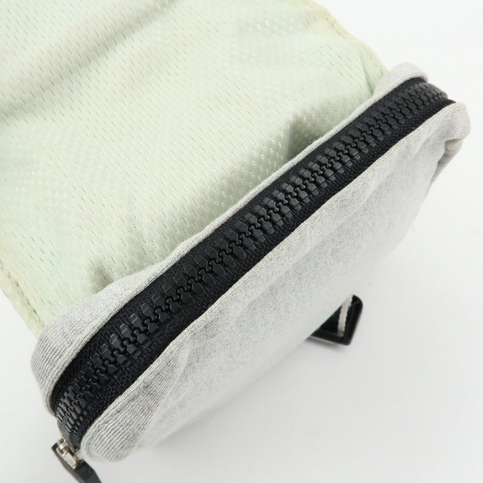 CHANEL CHANEL Sports Cotton Waist Bag Body Bag Gray
