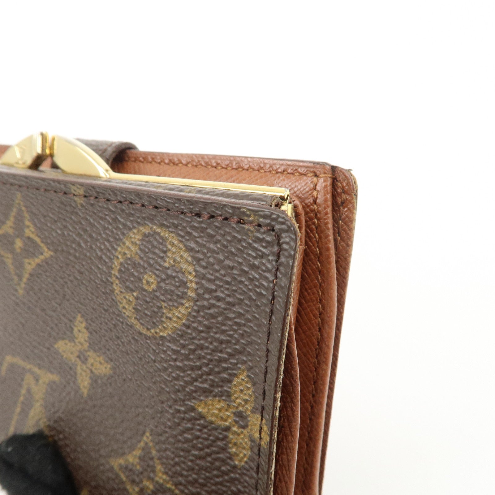 Louis Vuitton Monogram Portefeuille Viennois Wallet Brown M61674 Used