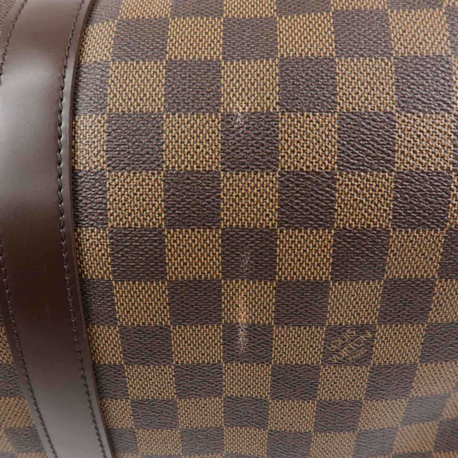 Louis Vuitton Damier Keep All 50 Boston Bag Brown N41427