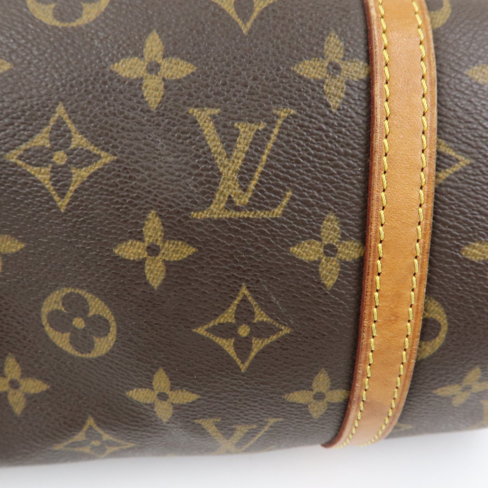 Louis Vuitton Monogram Papillon 30 Hand Bag Brown M51385