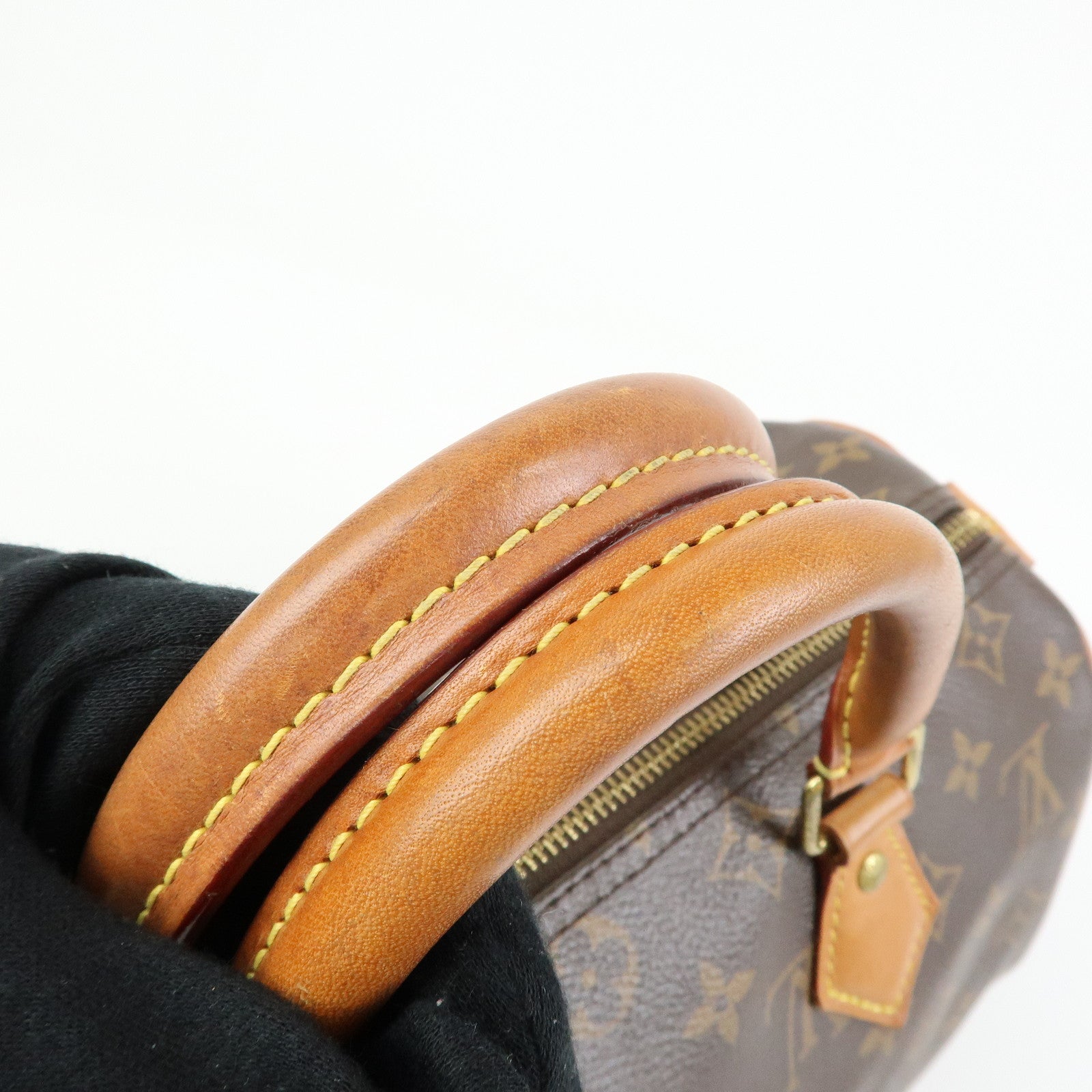 Louis Vuitton Monogram Speedy 30 Boston Bag Hand Bag Brown M41108