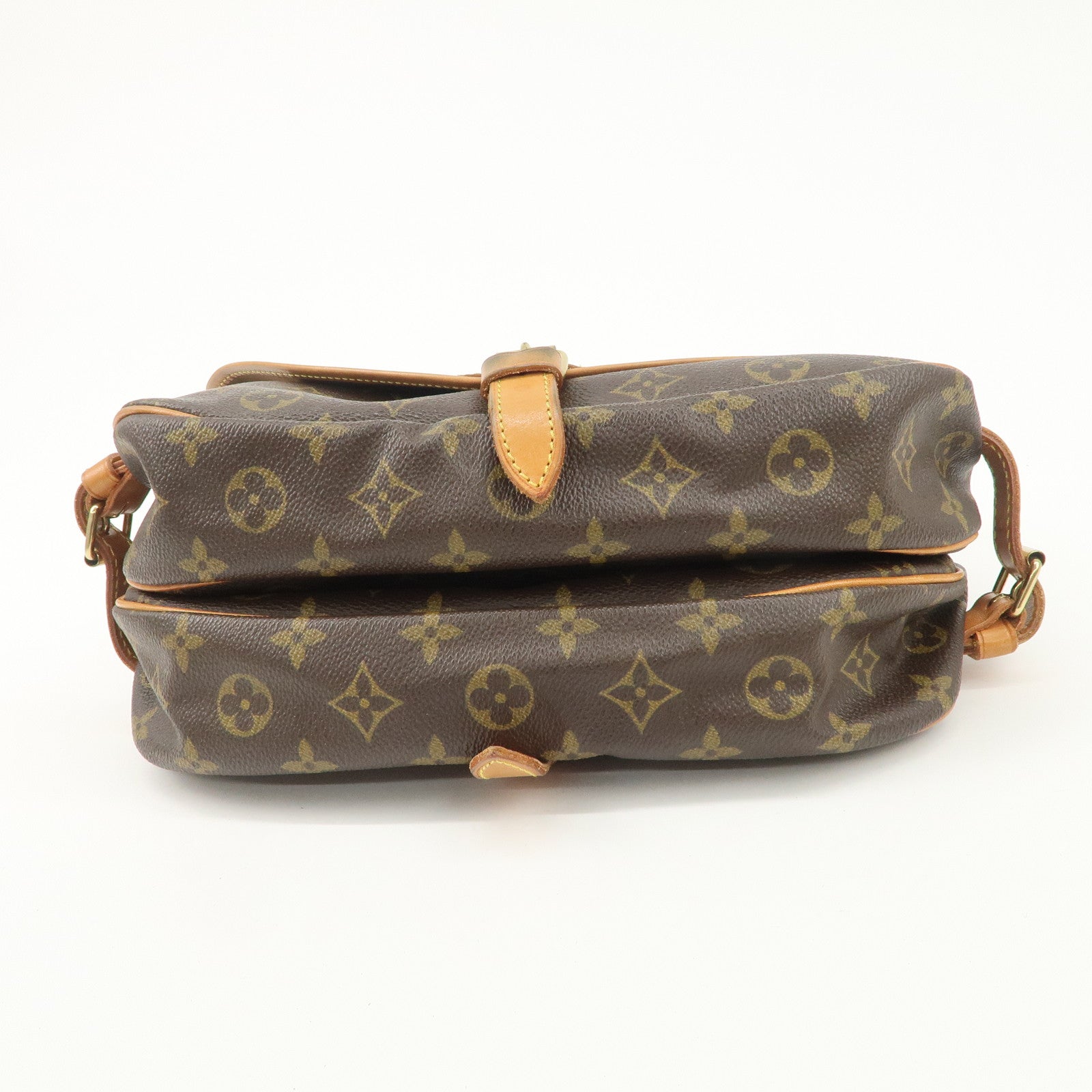 Louis Vuitton Monogram Saumur 30 Shoulder Bag Brown M42256 Used