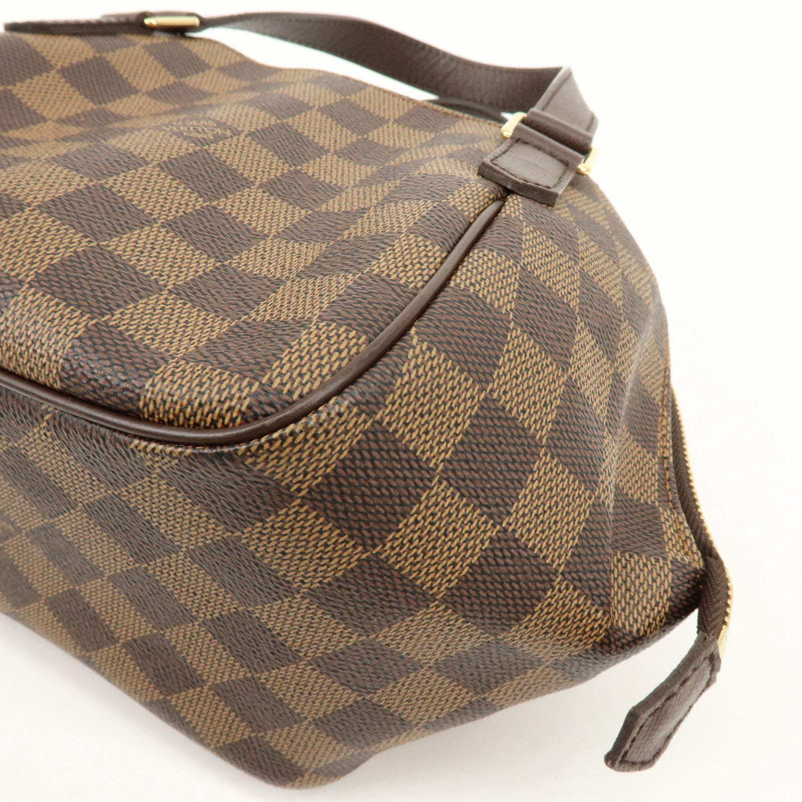 Louis Vuitton Damier Canvas Belem PM Hand Bag Brown N51173